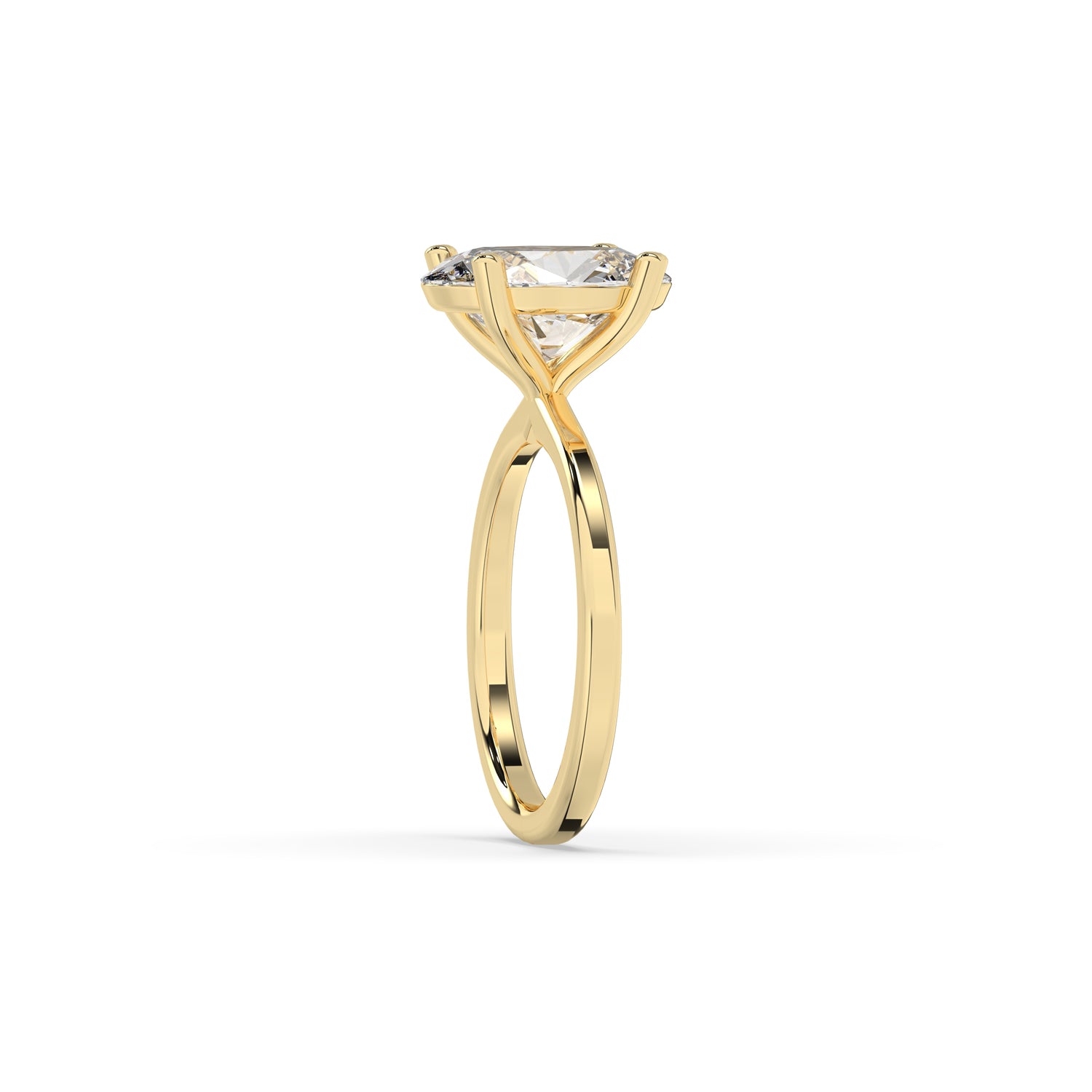 Juna Oval Solitaire Ring