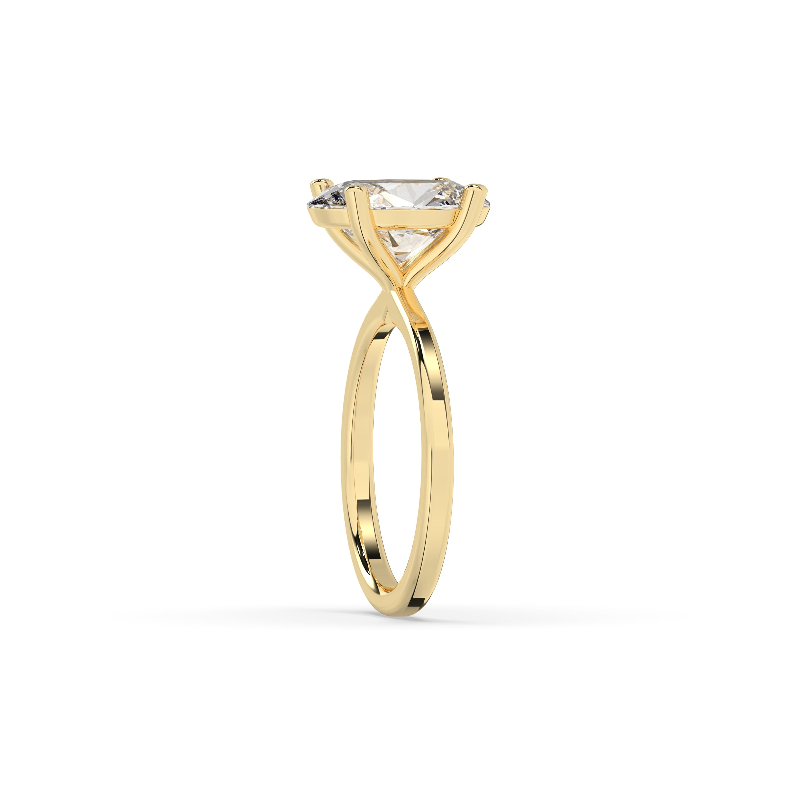 Juna Oval Solitaire Ring