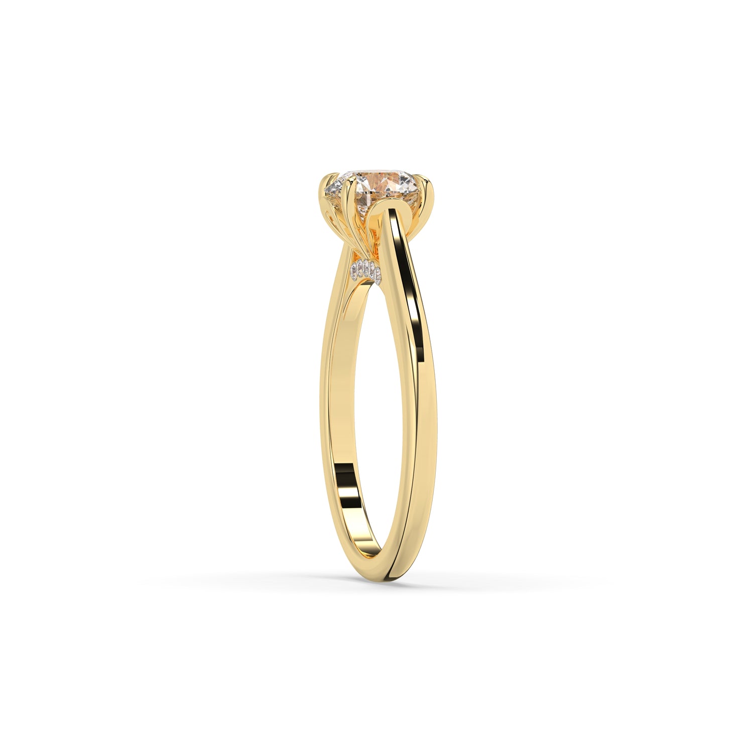 Aurelia Round Solitaire Ring