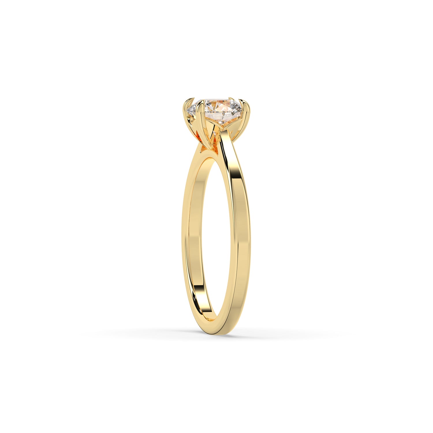 Sophie Round Solitaire Ring