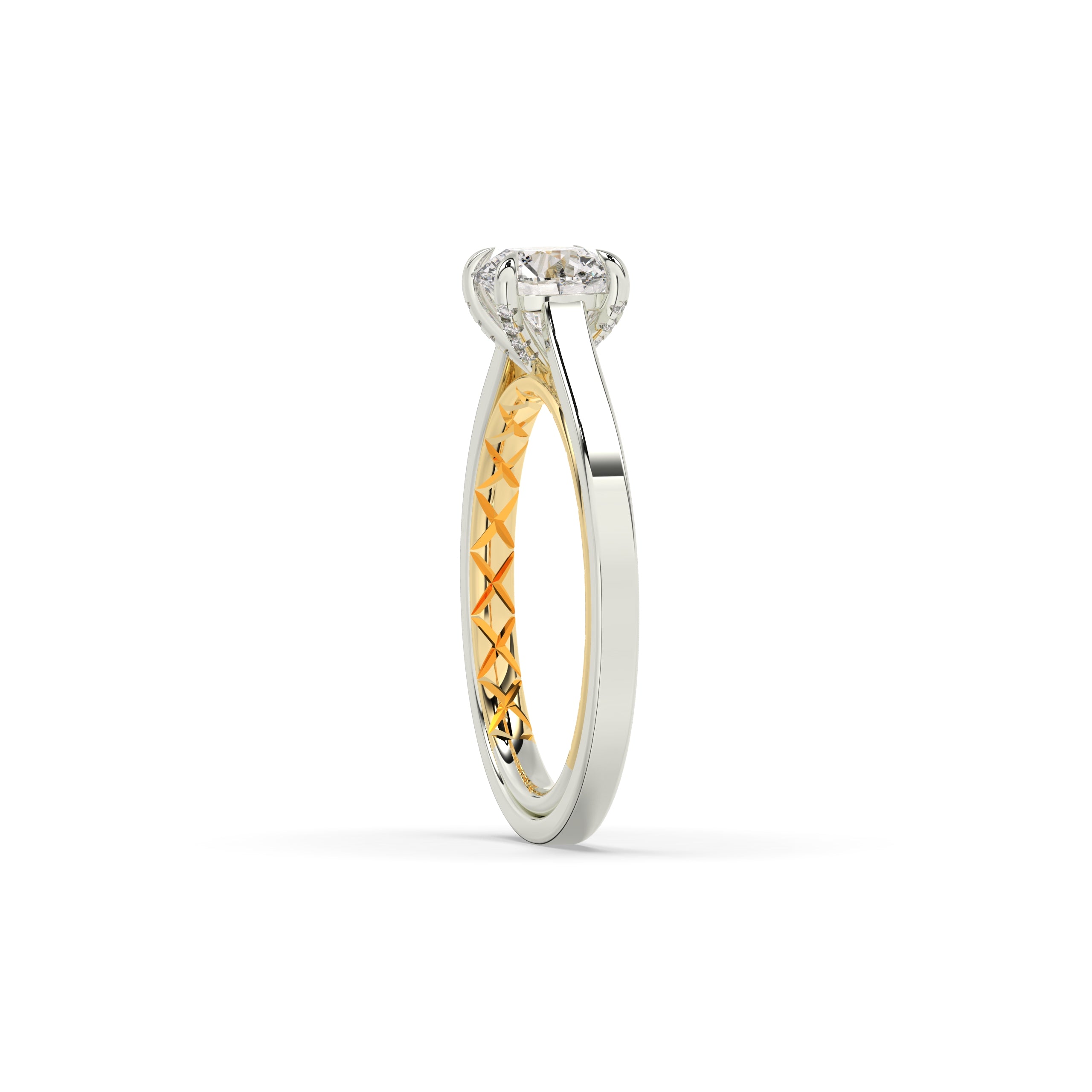 Selina Round Solitaire Ring