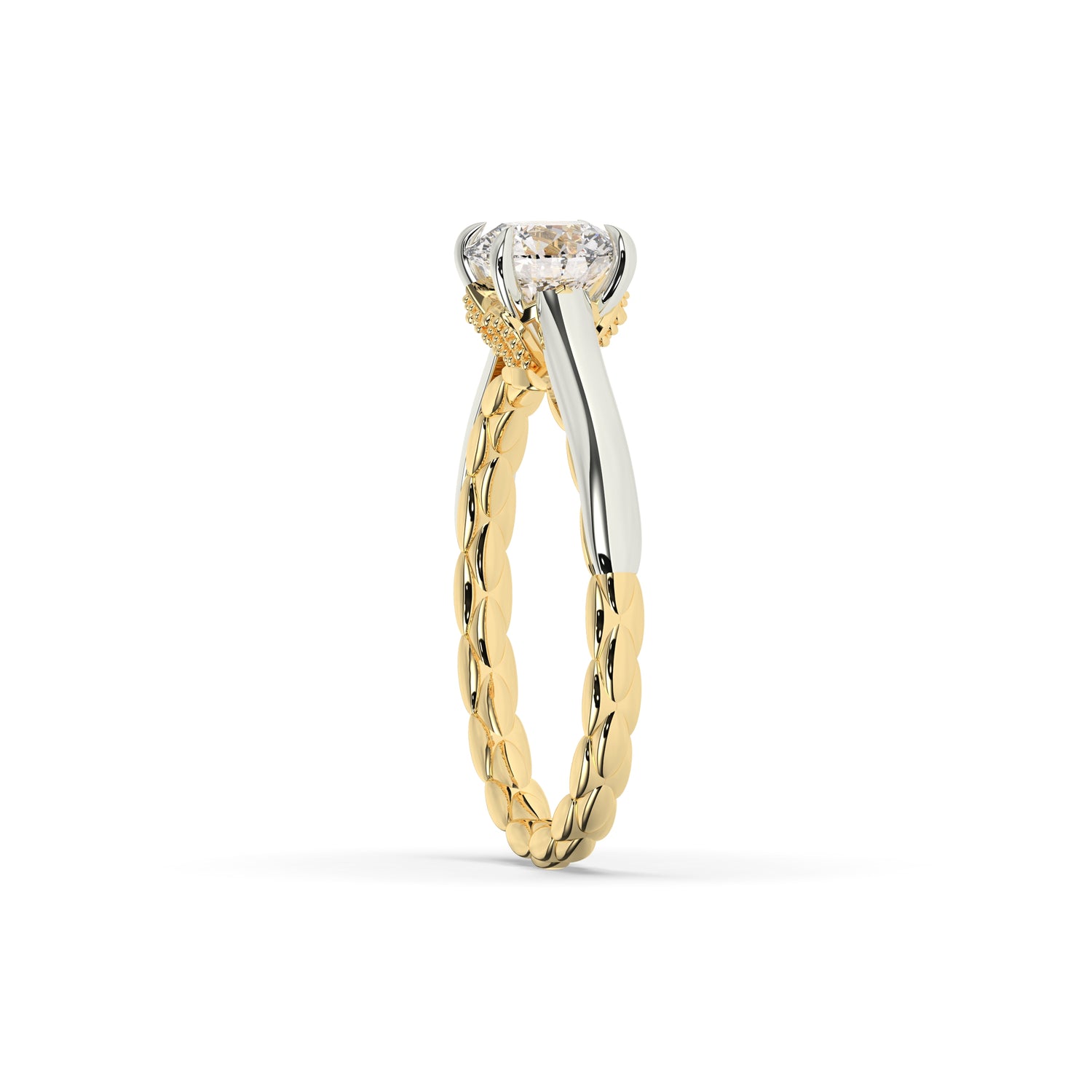 Amalia Round Solitaire Ring
