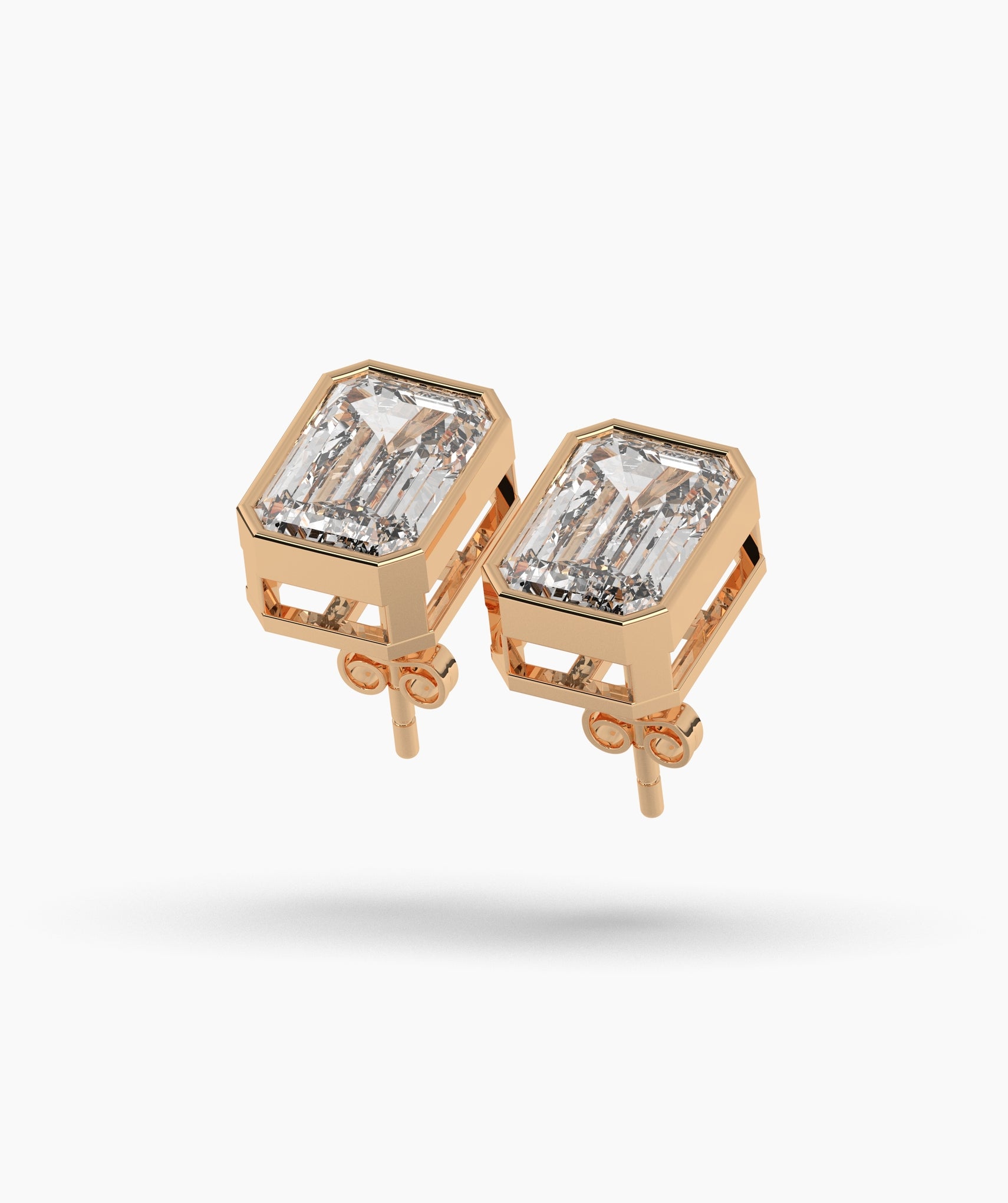 Valerie Emerald Stud Earring
