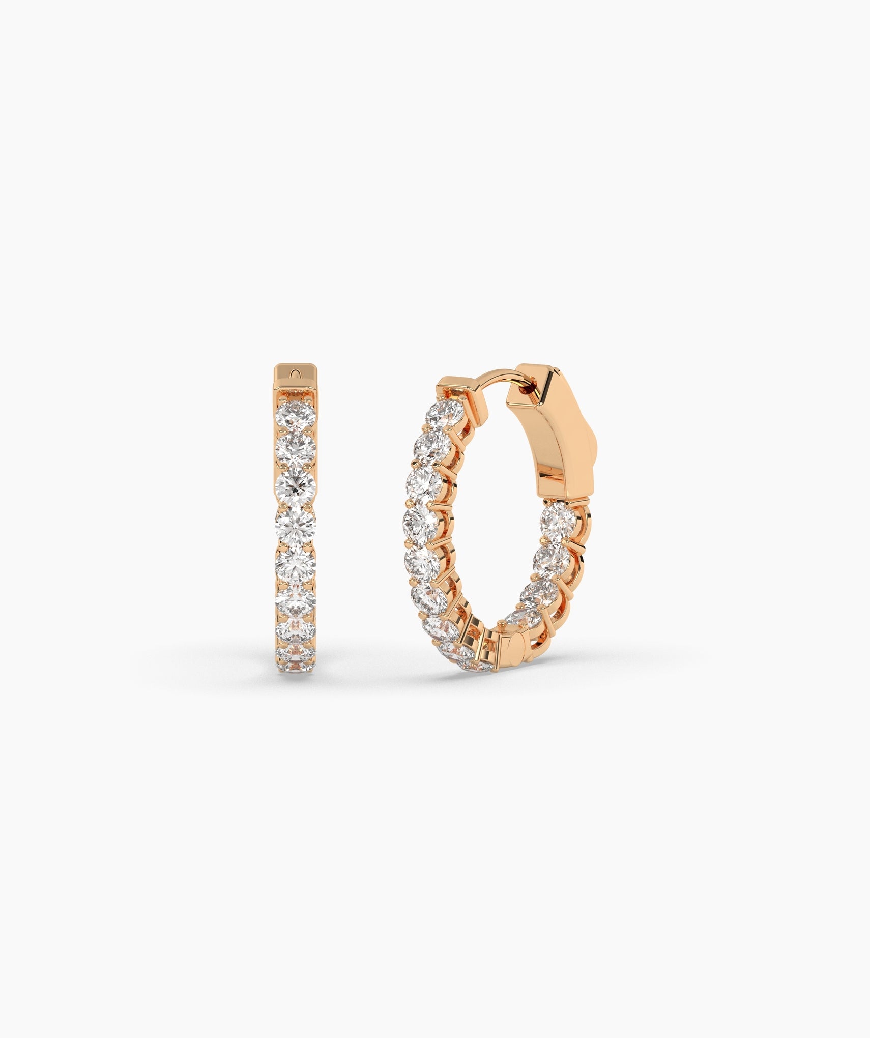 Tatja Round Hoop Earring