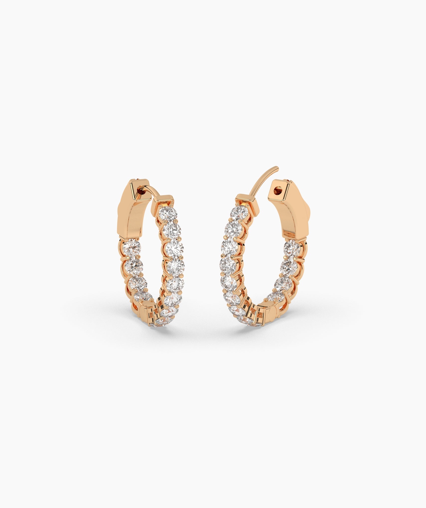 Tatja Round Hoop Earring
