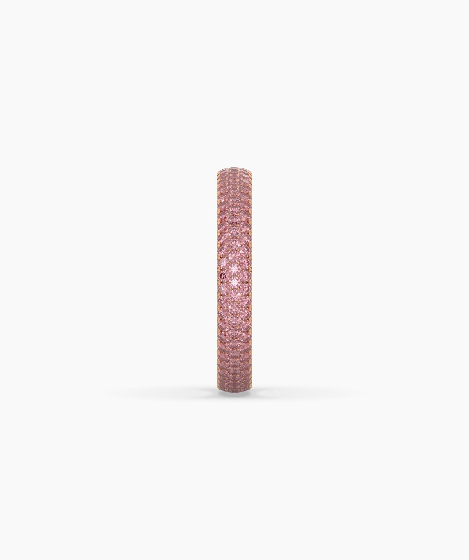 Felia Pink Round Eternity Ring