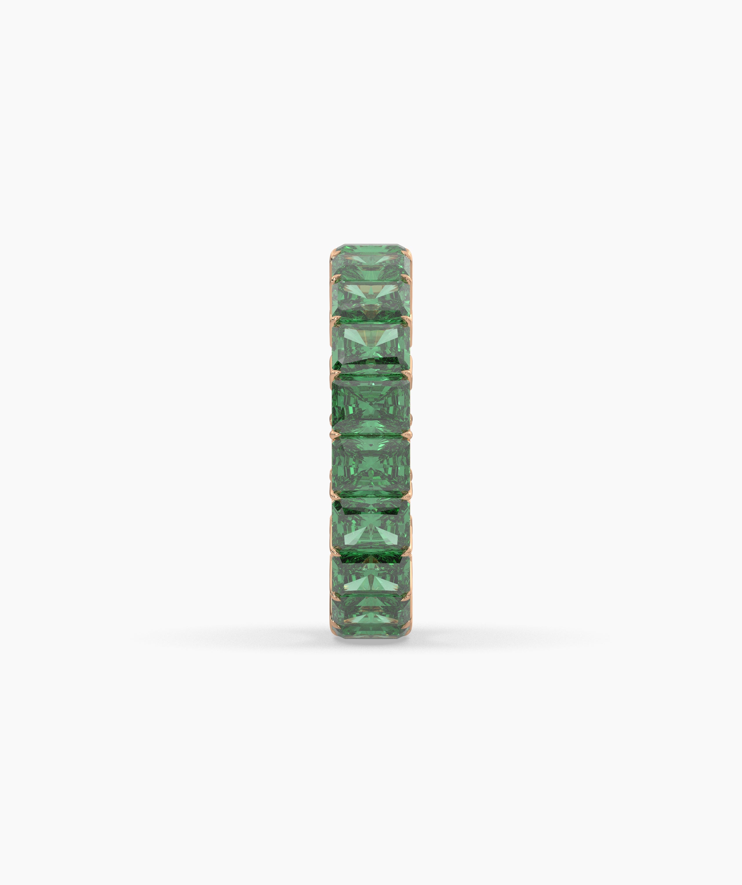 Amira Green Emerald Eternity Ring