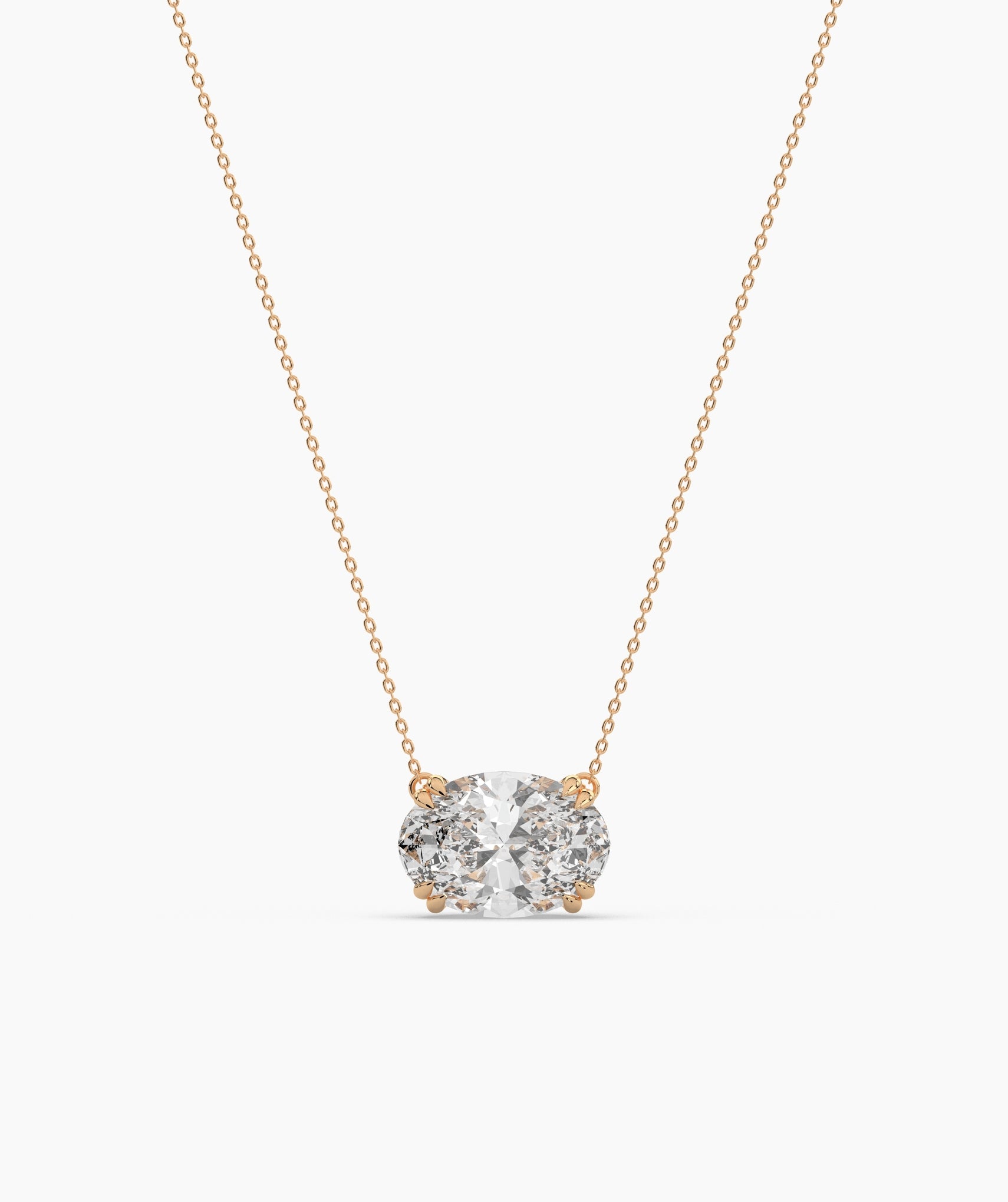 Noelia Oval Pendant / Neklace