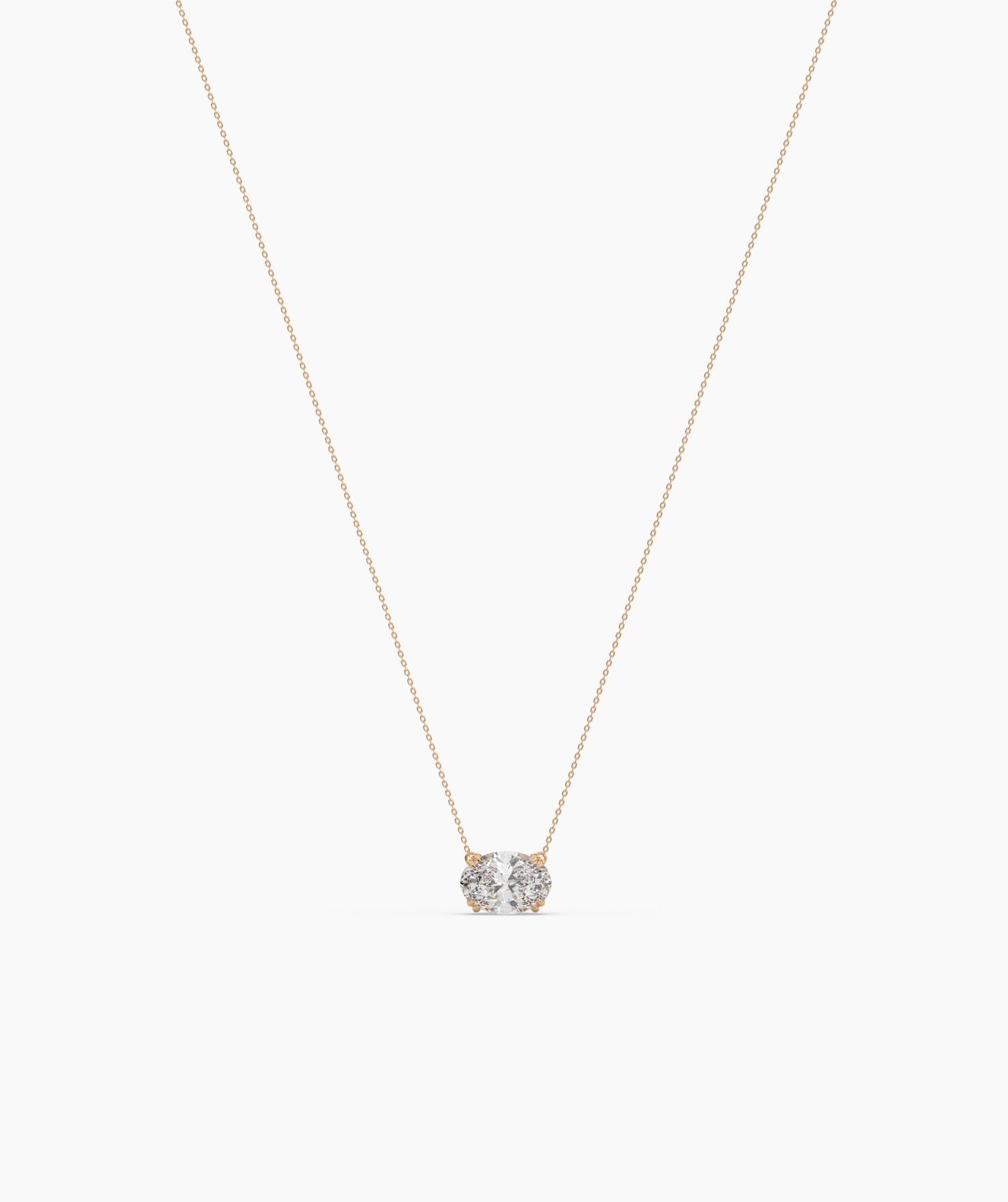 Noelia Oval Pendant / Neklace