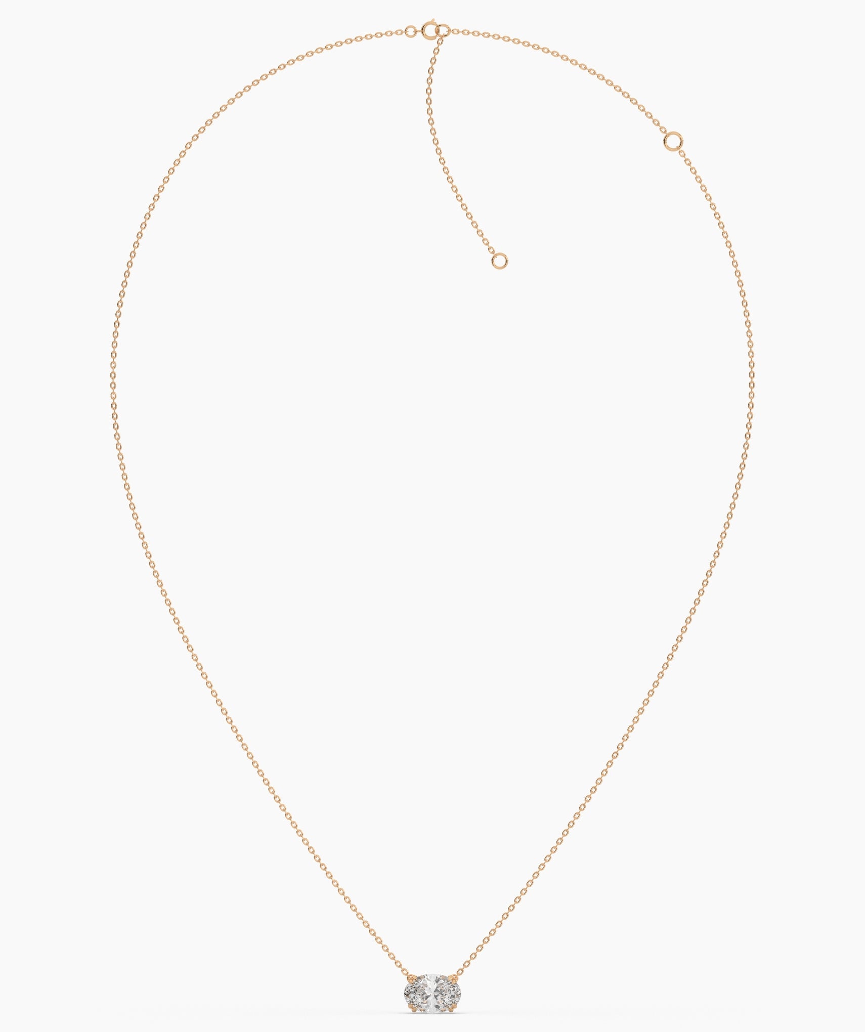 Noelia Oval Pendant / Neklace