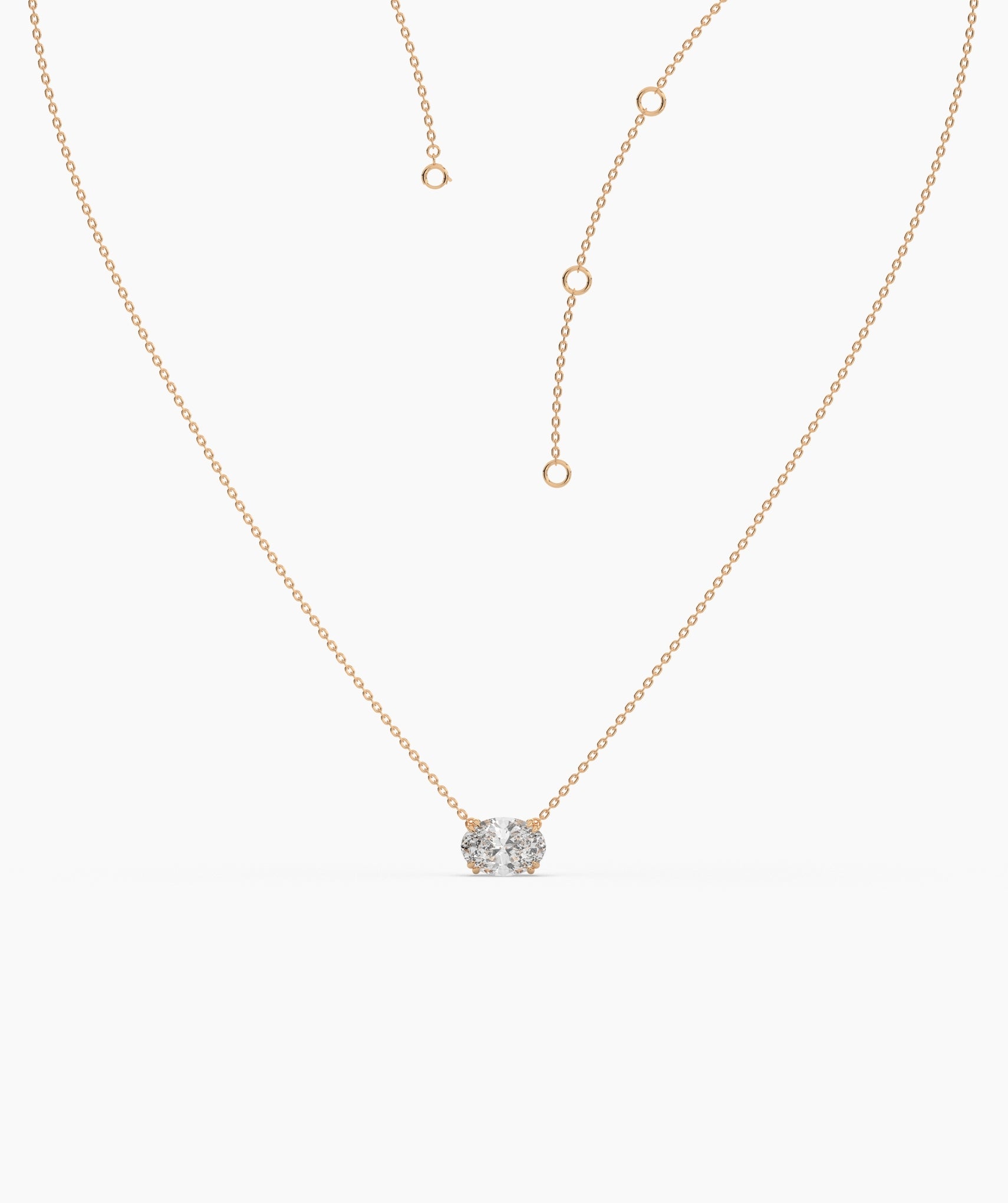 Noelia Oval Pendant / Neklace