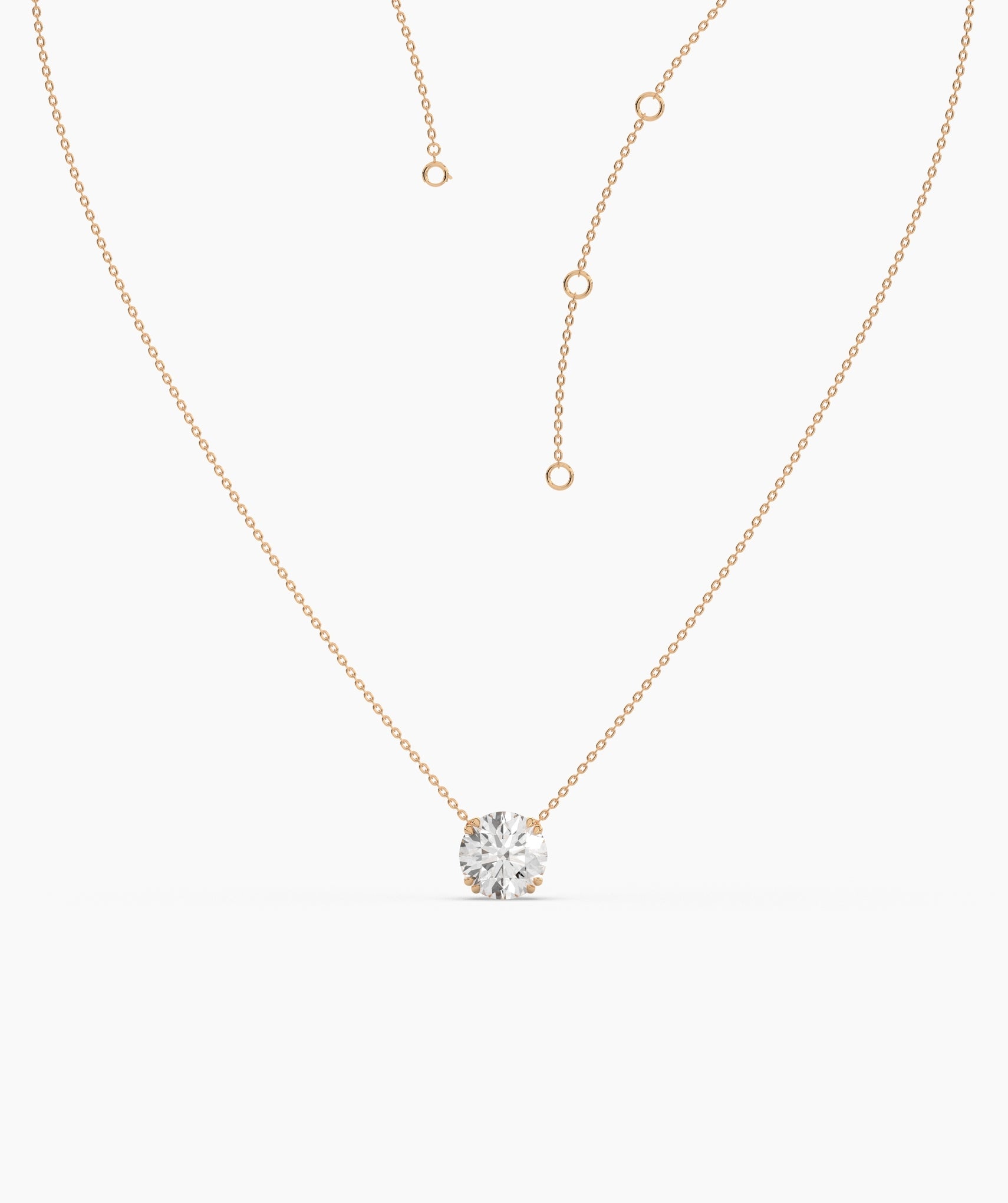 Elodie Round Pendant / Neklace