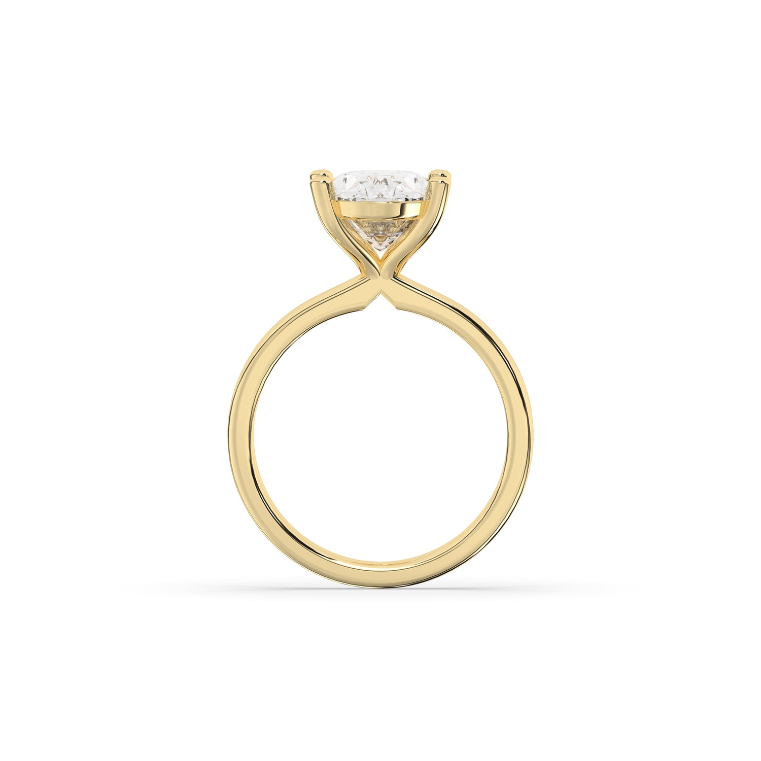 Juna Oval Solitaire Ring
