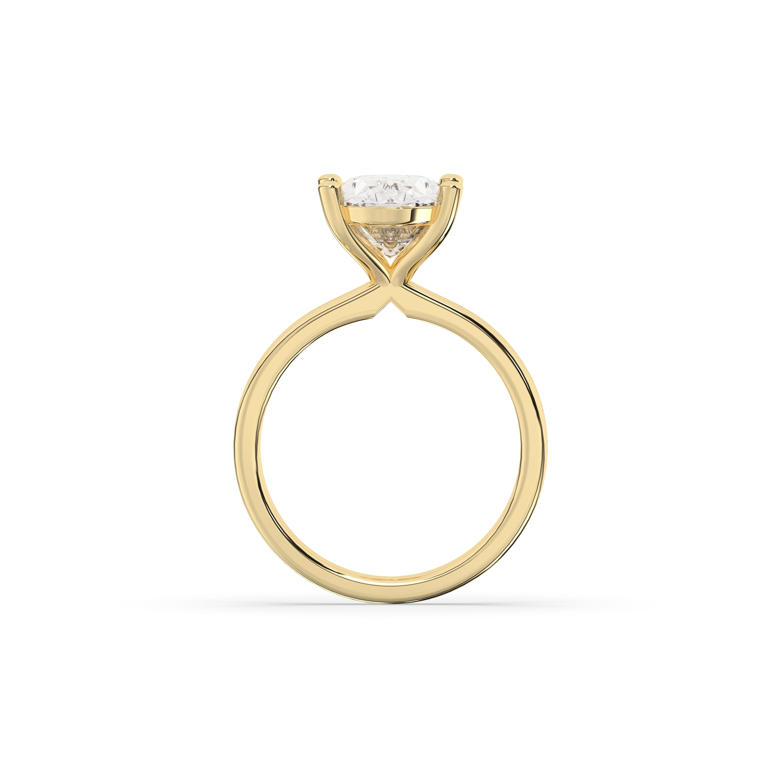 Juna Oval Solitaire Ring