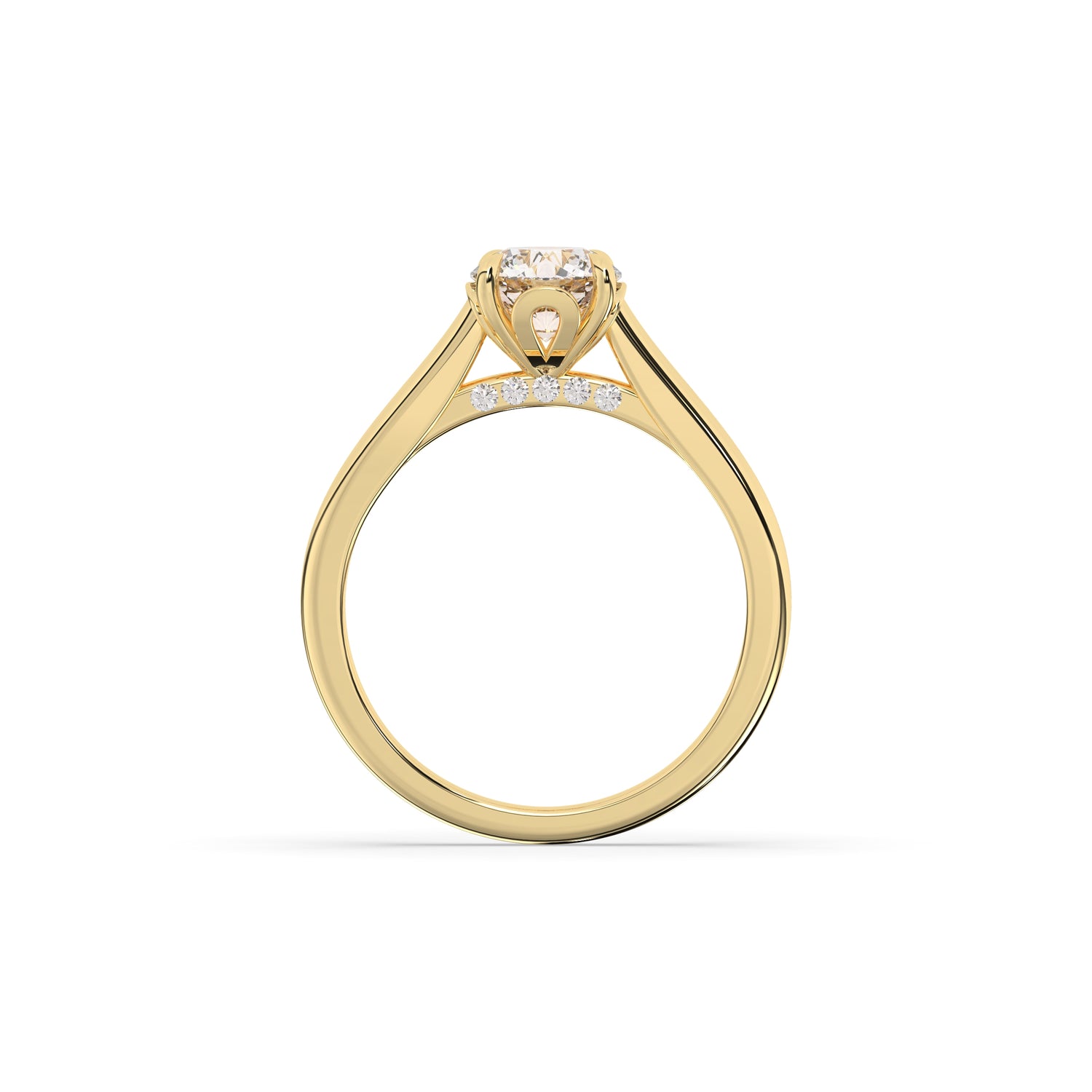 Aurelia Round Solitaire Ring
