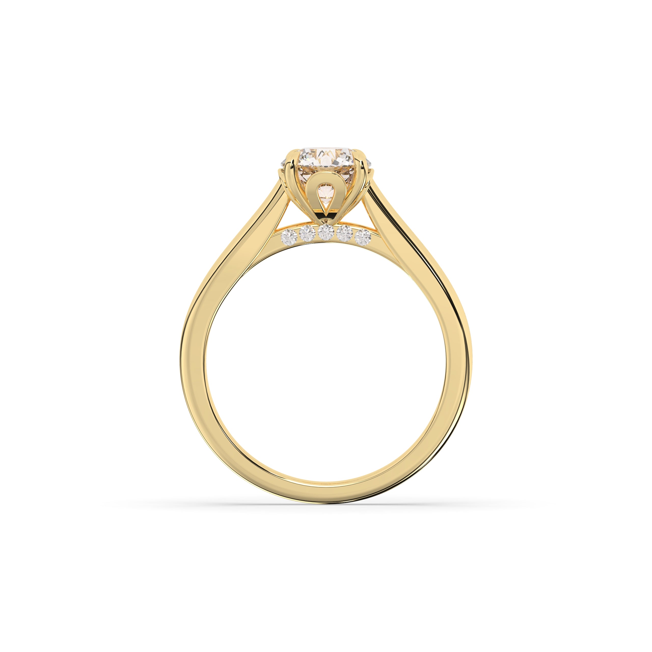 Aurelia Round Solitaire Ring