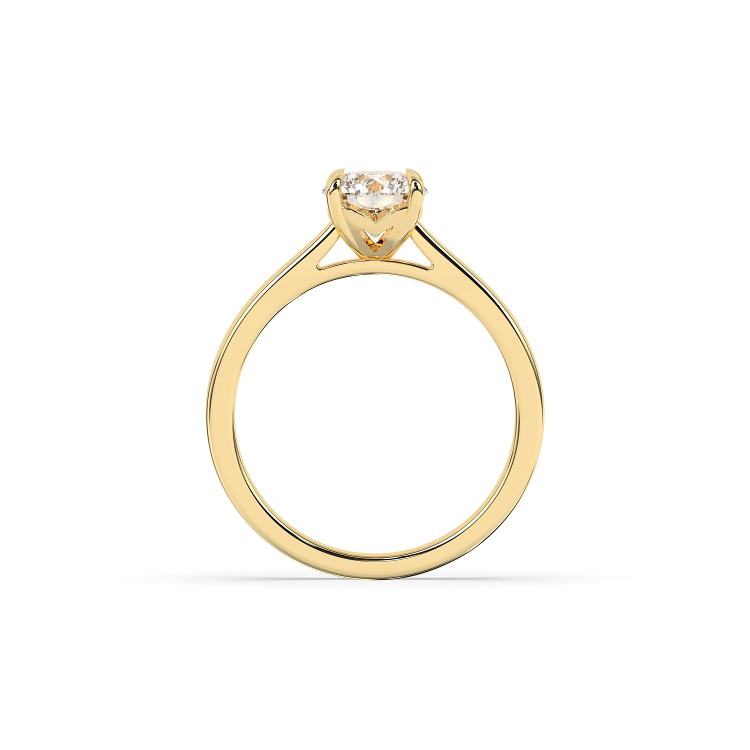 Sophie Round Solitaire Ring