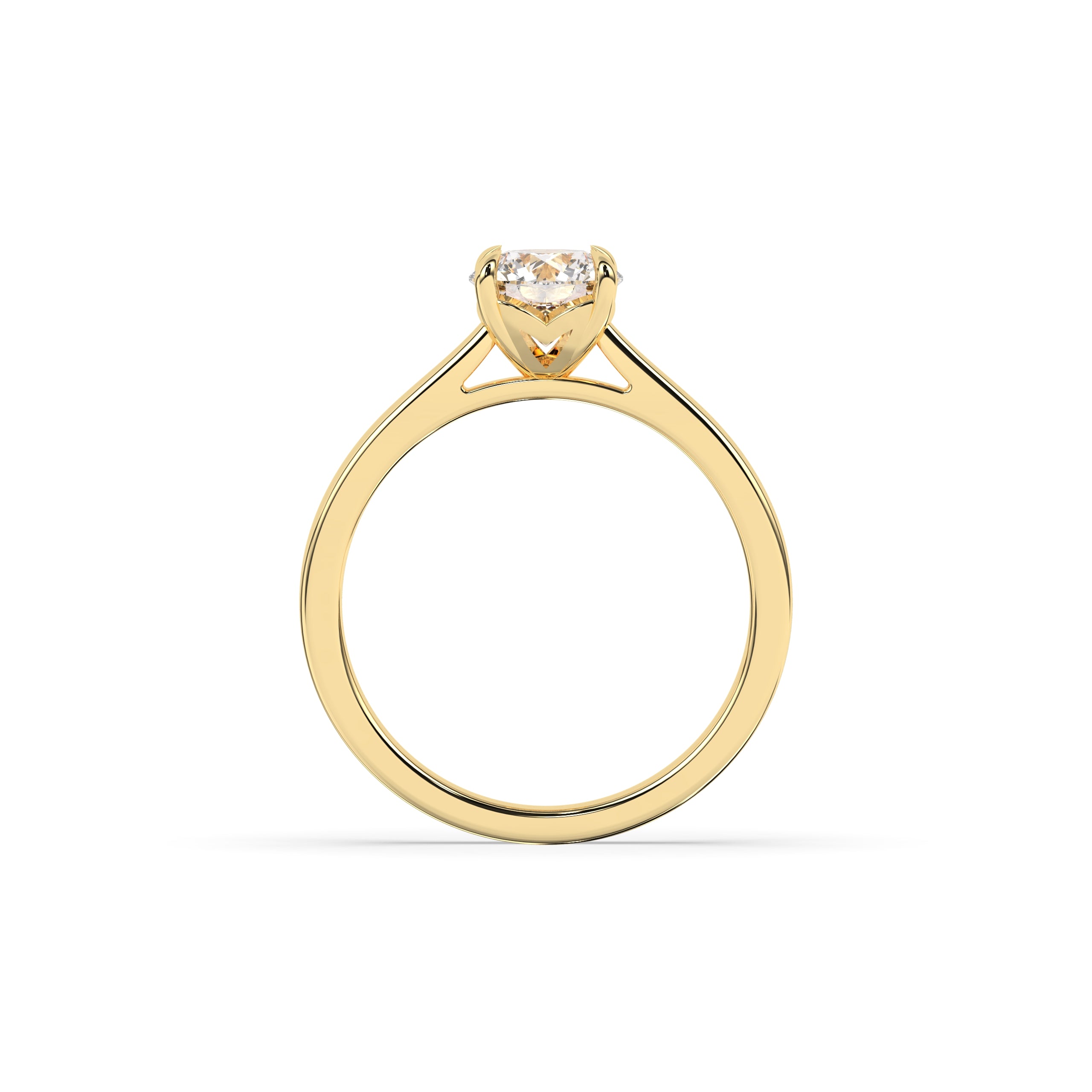 Sophie Round Solitaire Ring