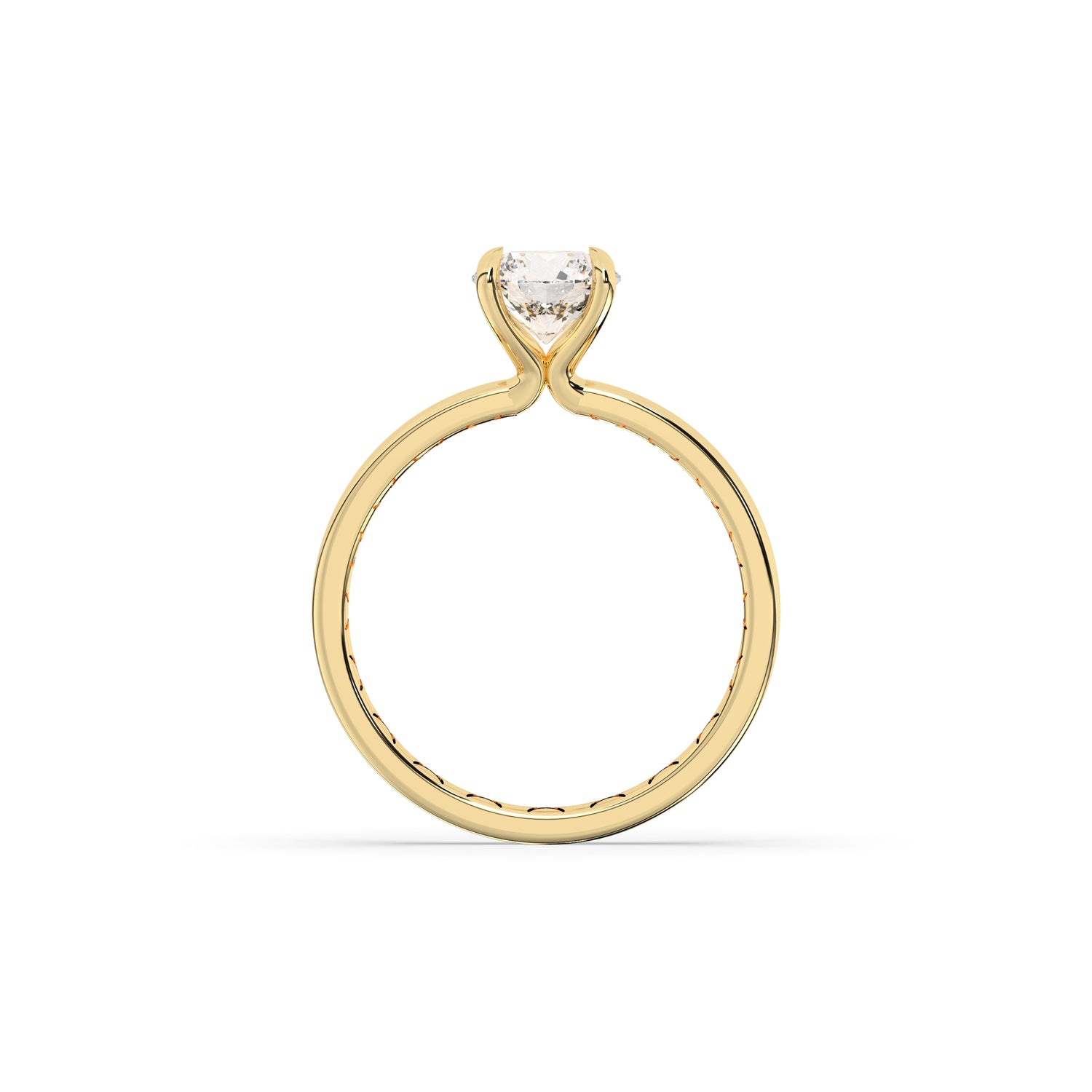 Isabell Round Solitaire Ring