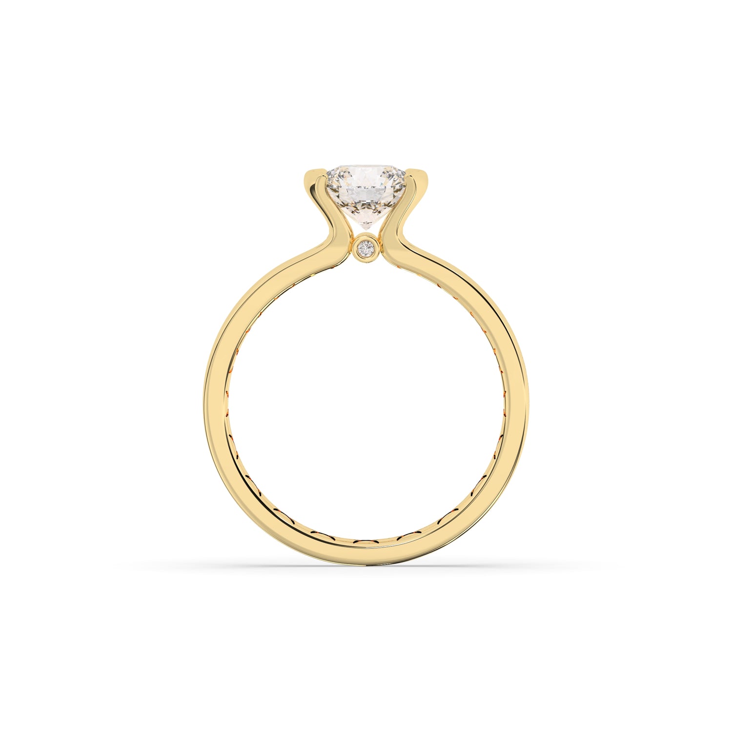Liana Round Solitaire Ring