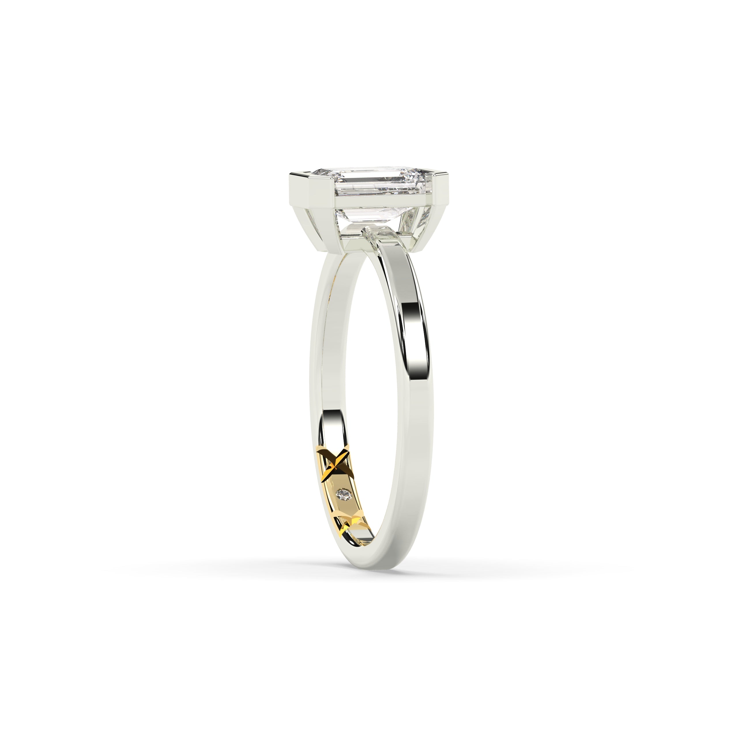 Marisa Emerald Solitaire Ring