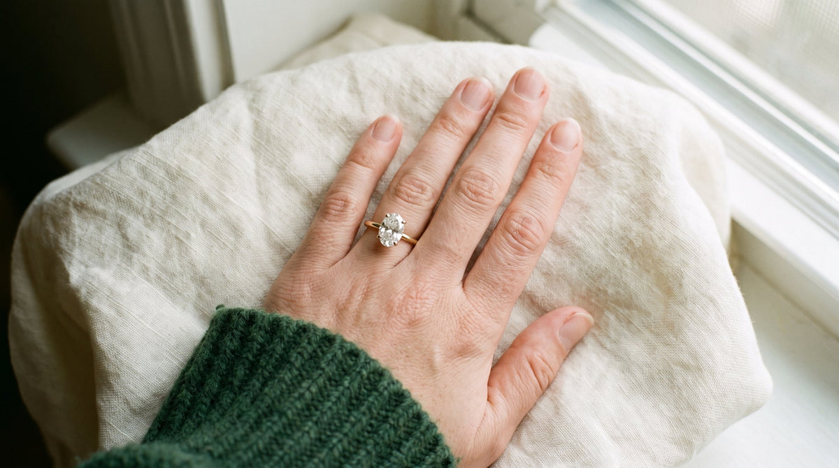Choosing a lab-grown diamond engagement ring | BEUSÉA