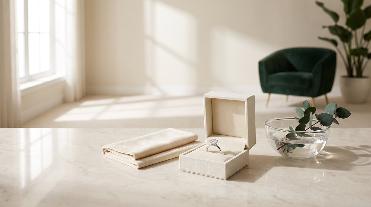 Diamond ring care | BEUSÉA