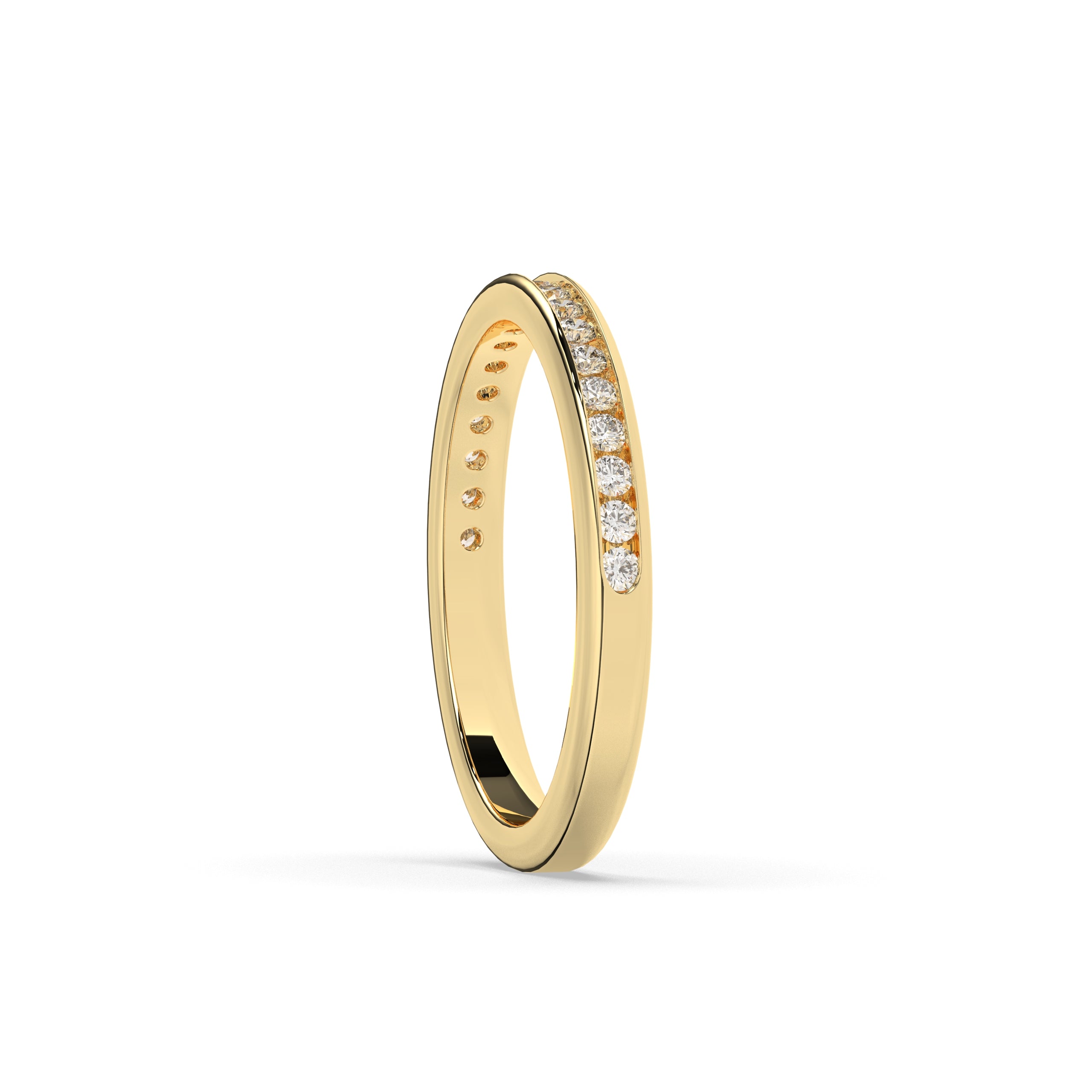 Adelina Round Mémoire Ring