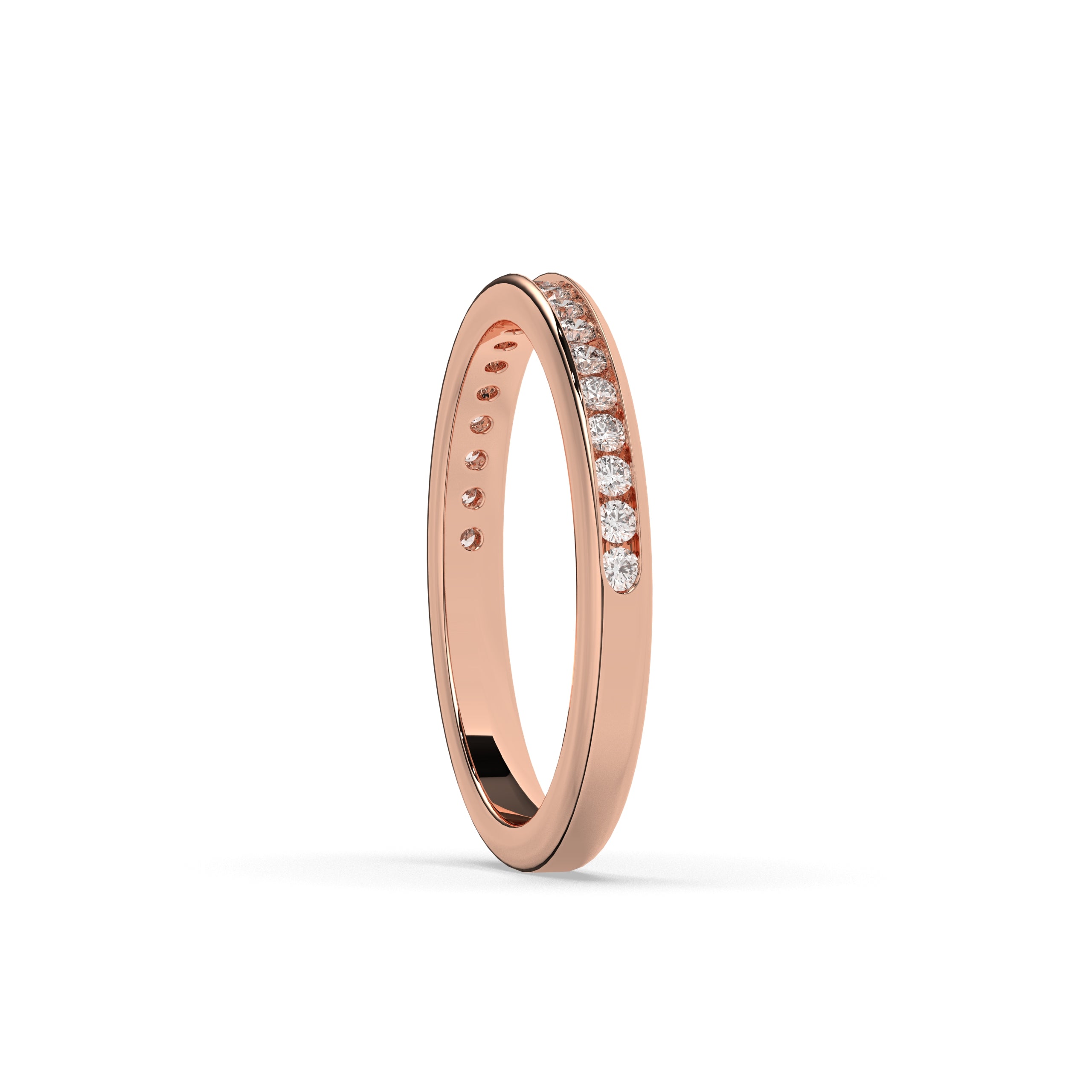 Adelina Runder Mémoire Ring