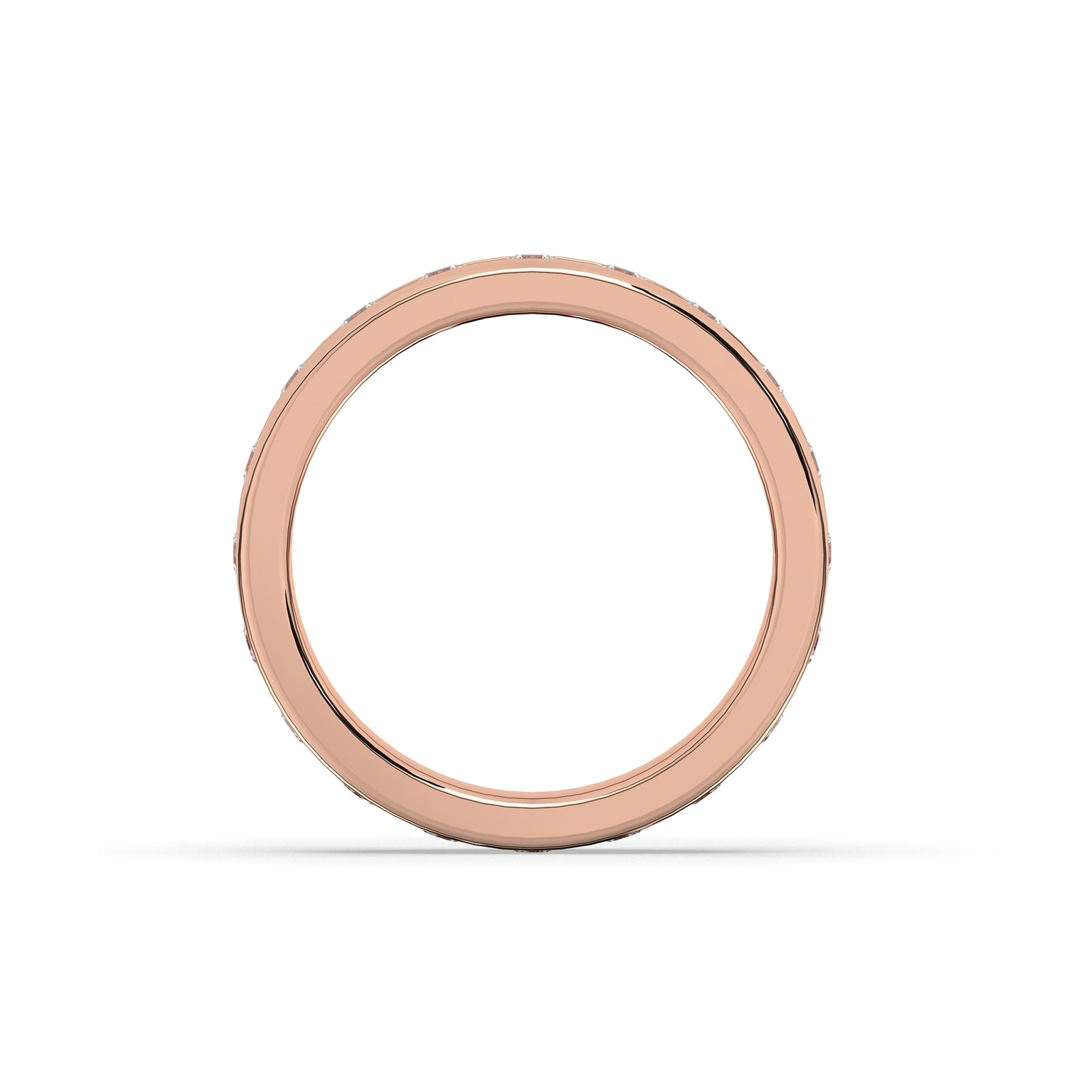 Elodie Round Baquette Eternity Ring