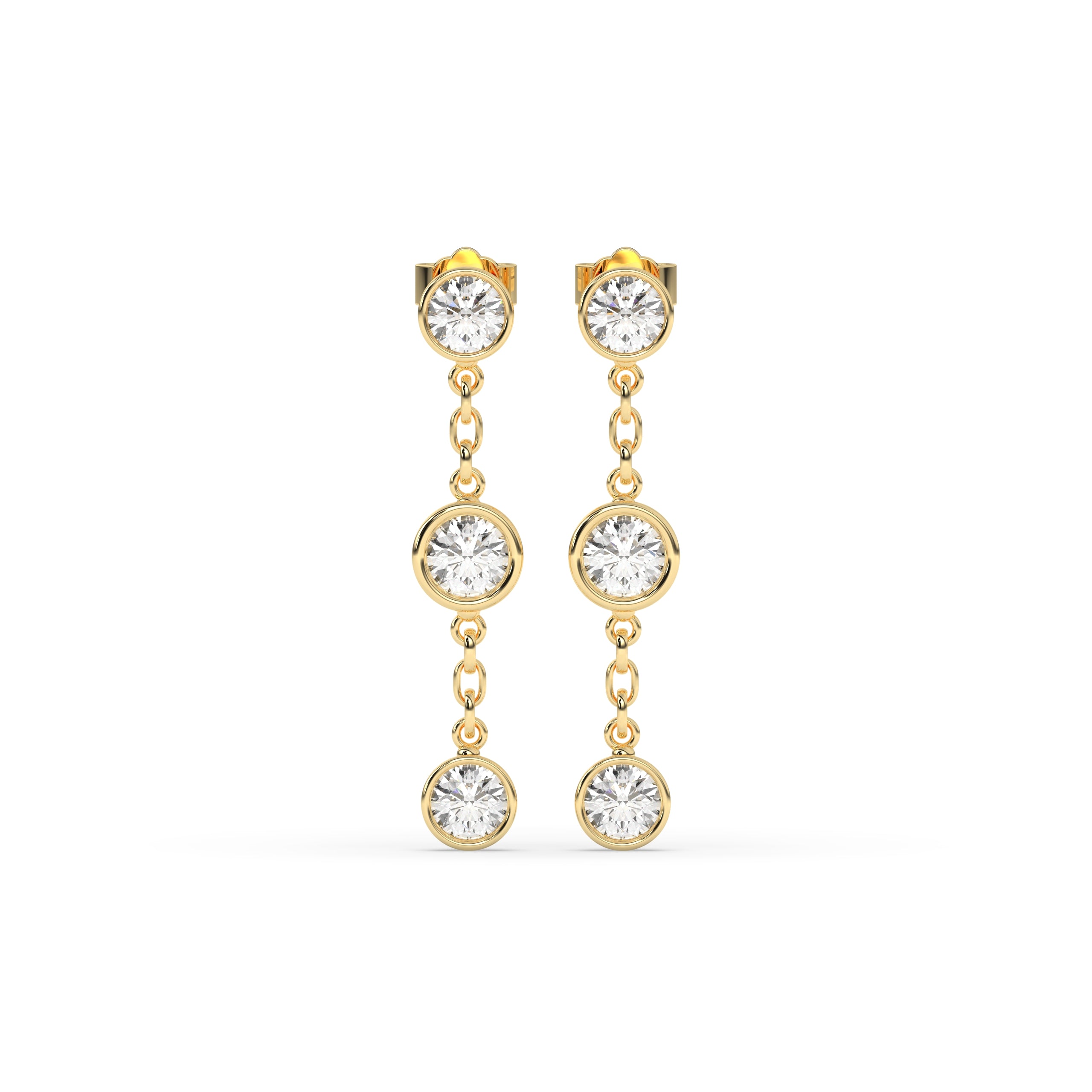 Serena Round Drop Earring