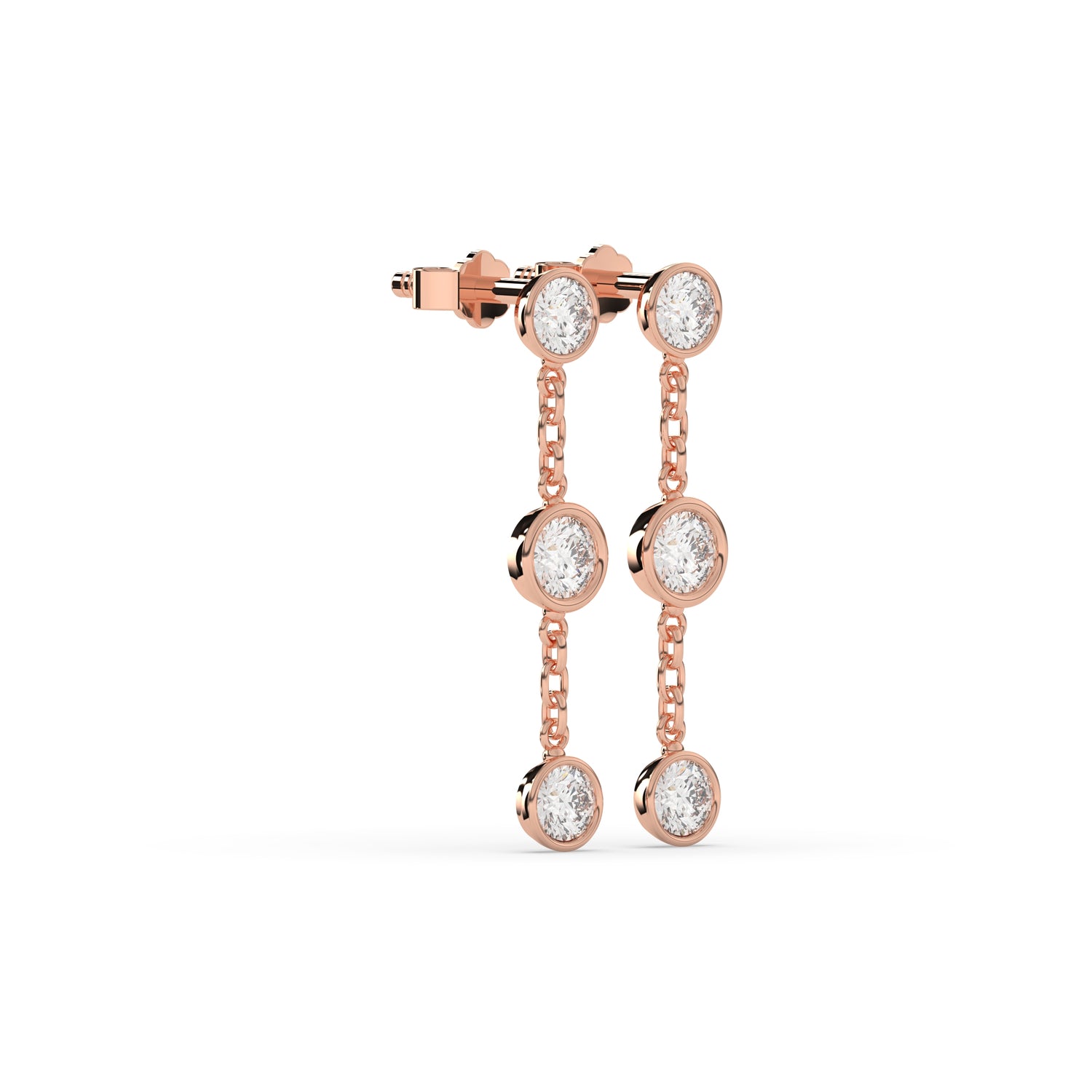 Serena Round Drop Earring