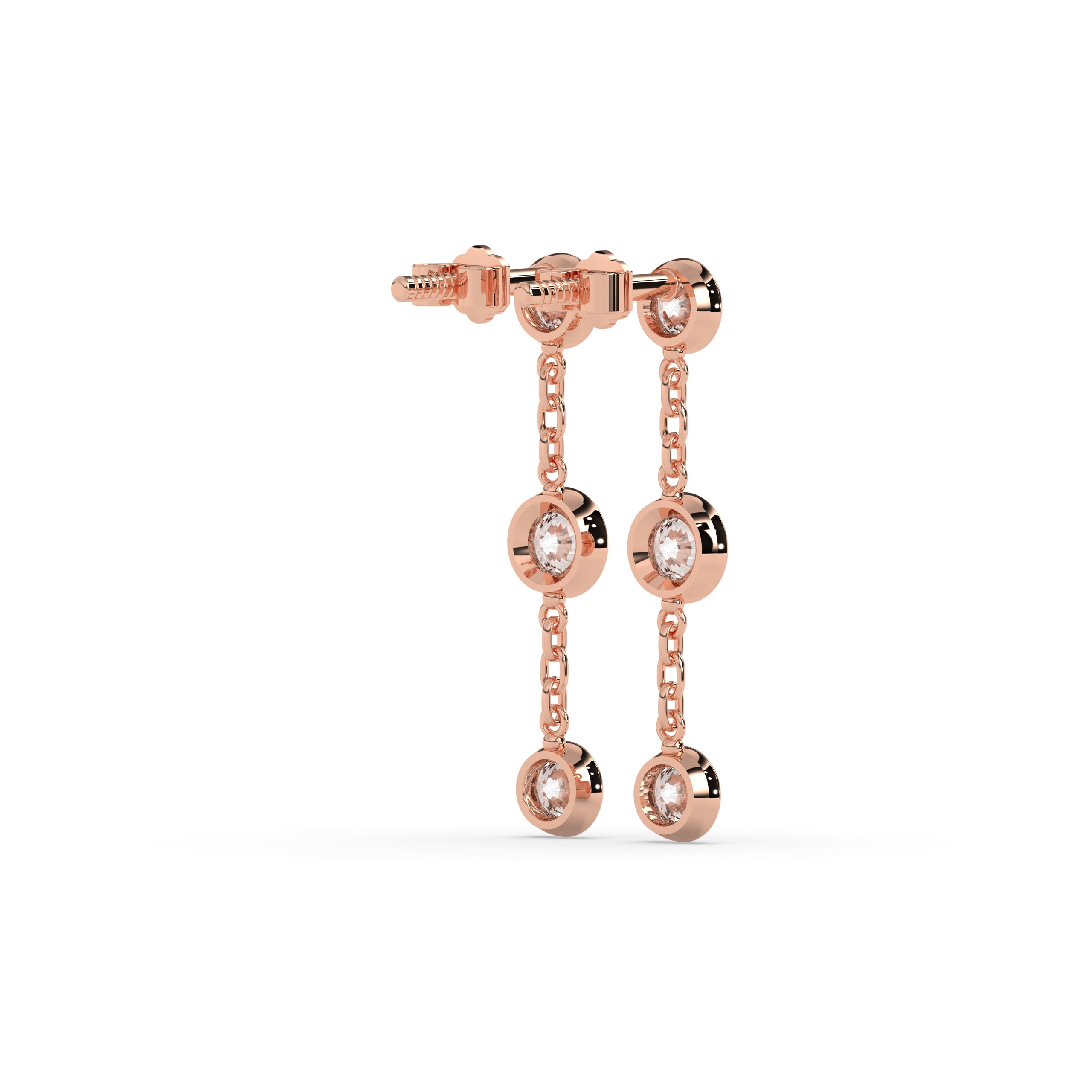 Serena Round Drop Earring
