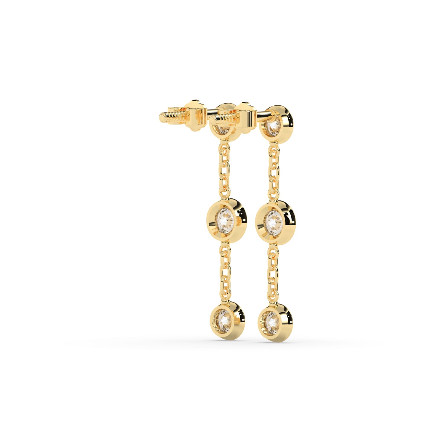 Serena Round Drop Earring