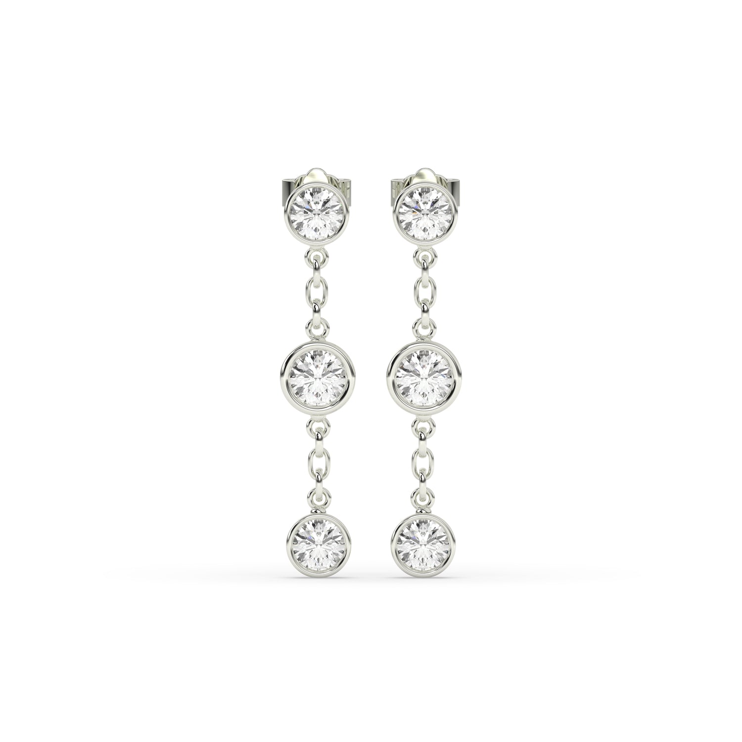 Serena Round Drop Earring