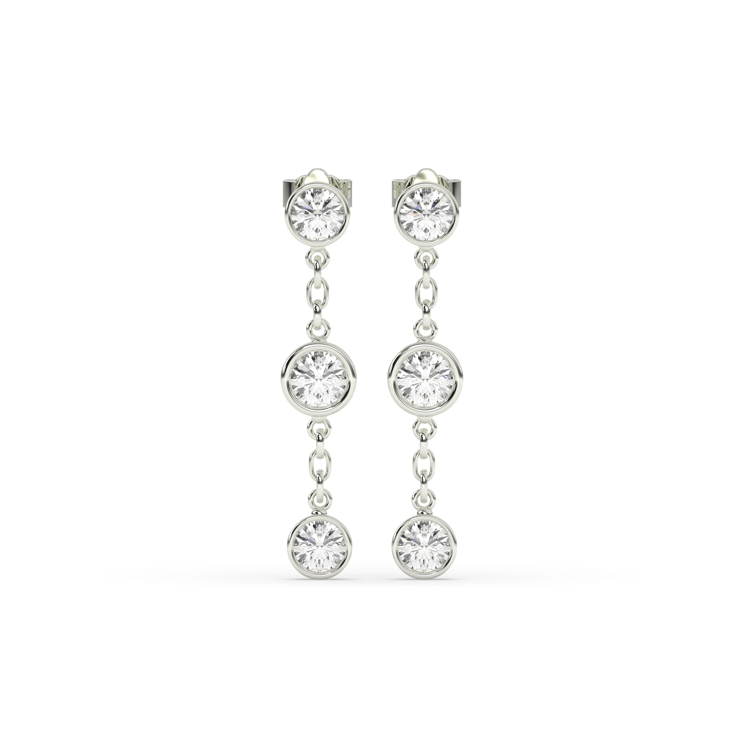 Serena Round Drop Earring