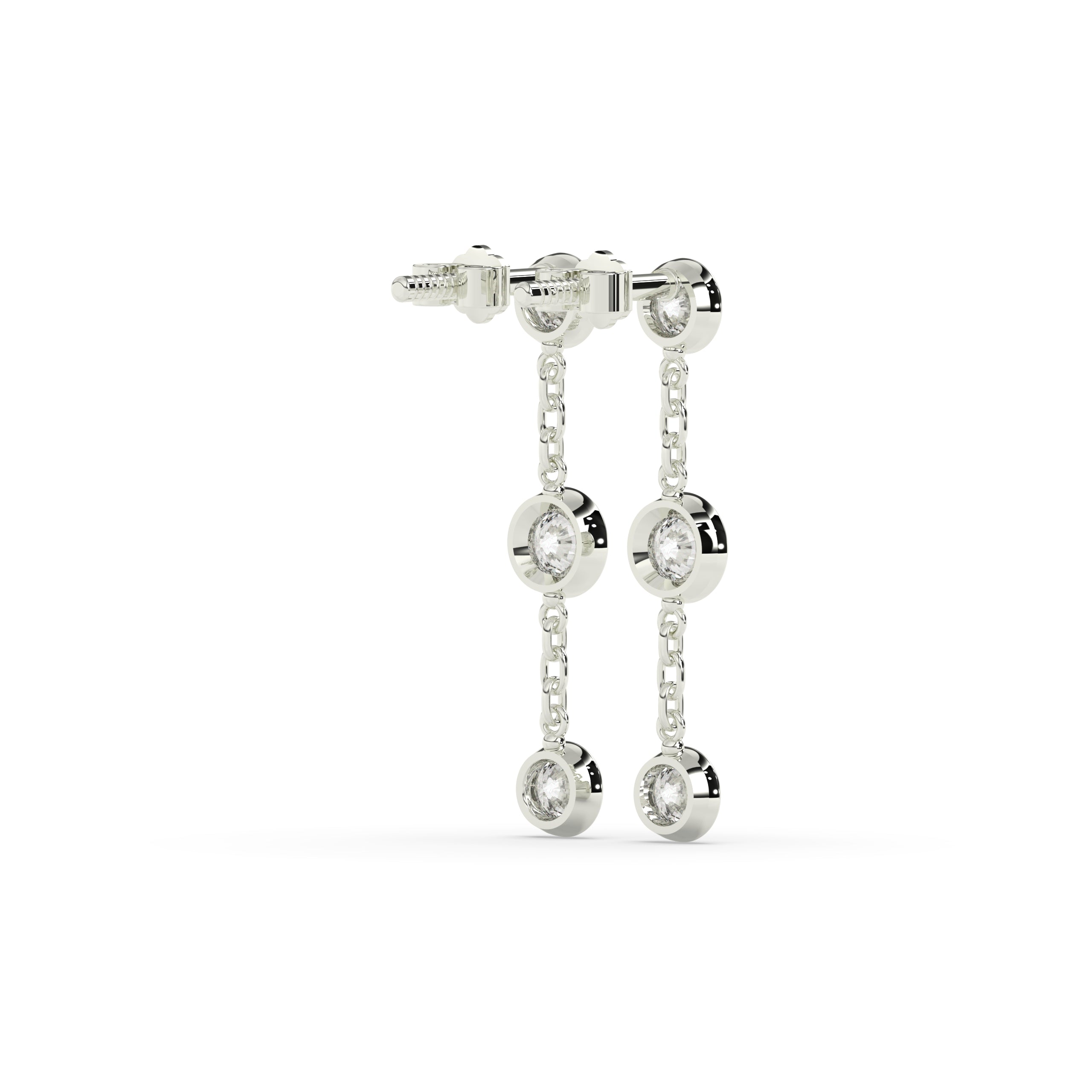 Serena Round Drop Earring