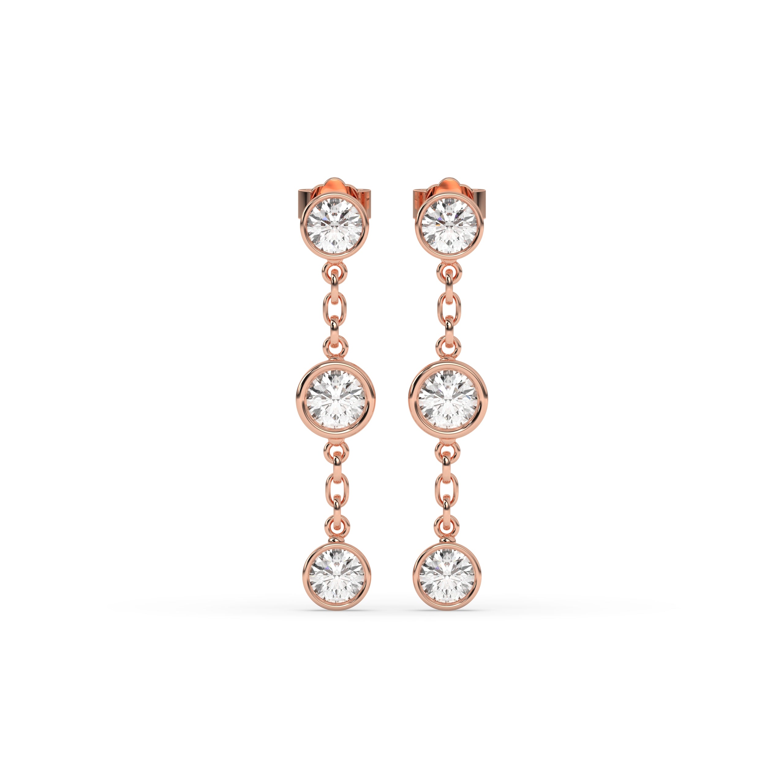 Serena Round Drop Earring