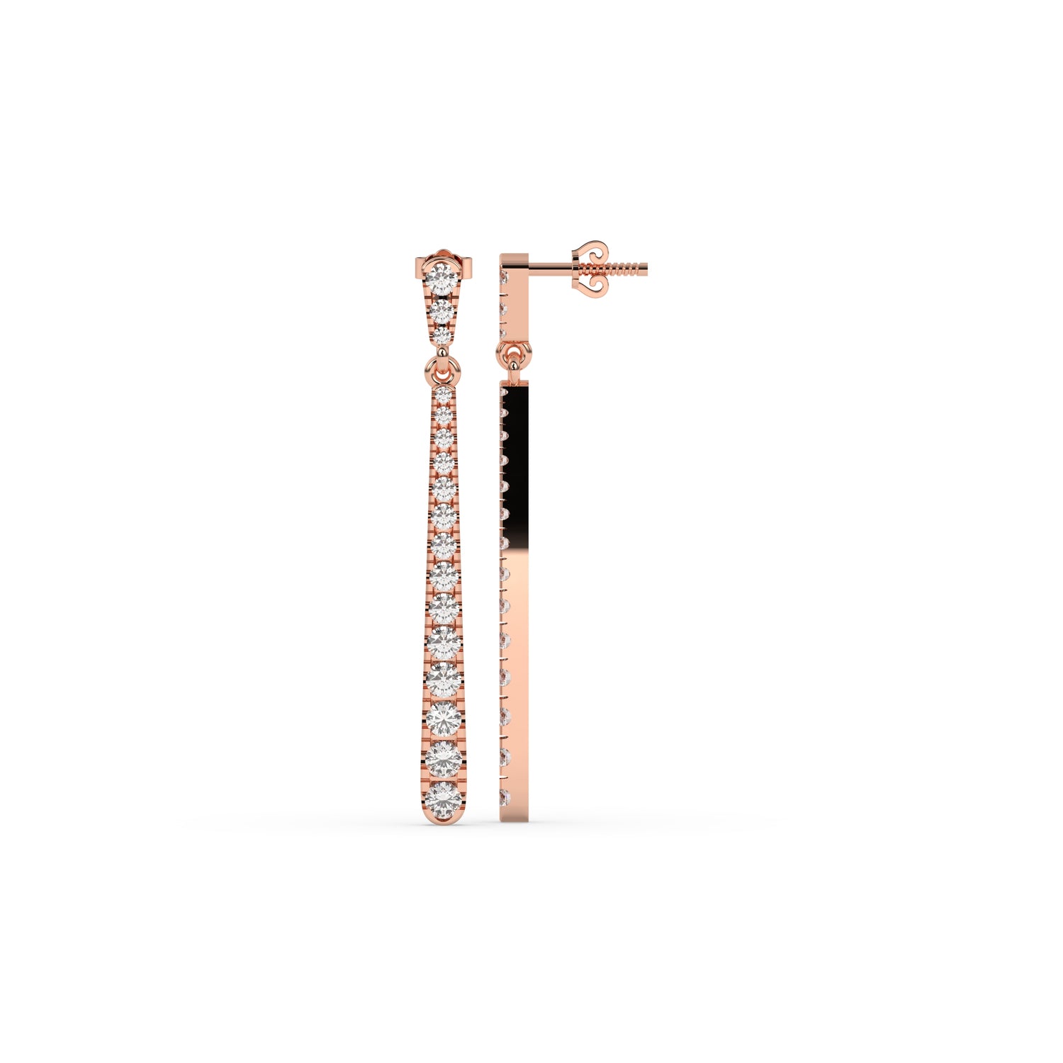 Luisa Round Drop Earring