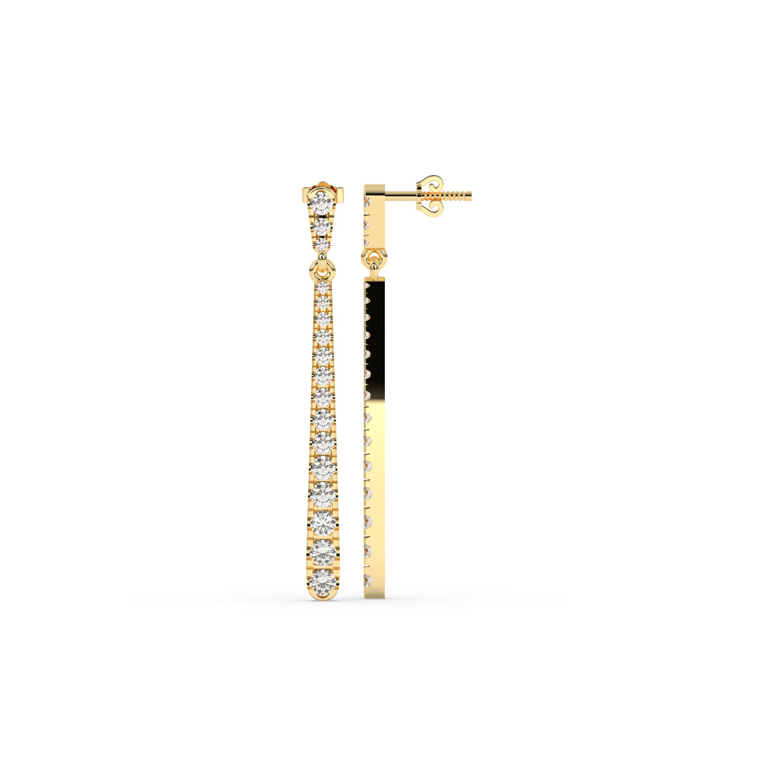 Luisa Round Drop Earring