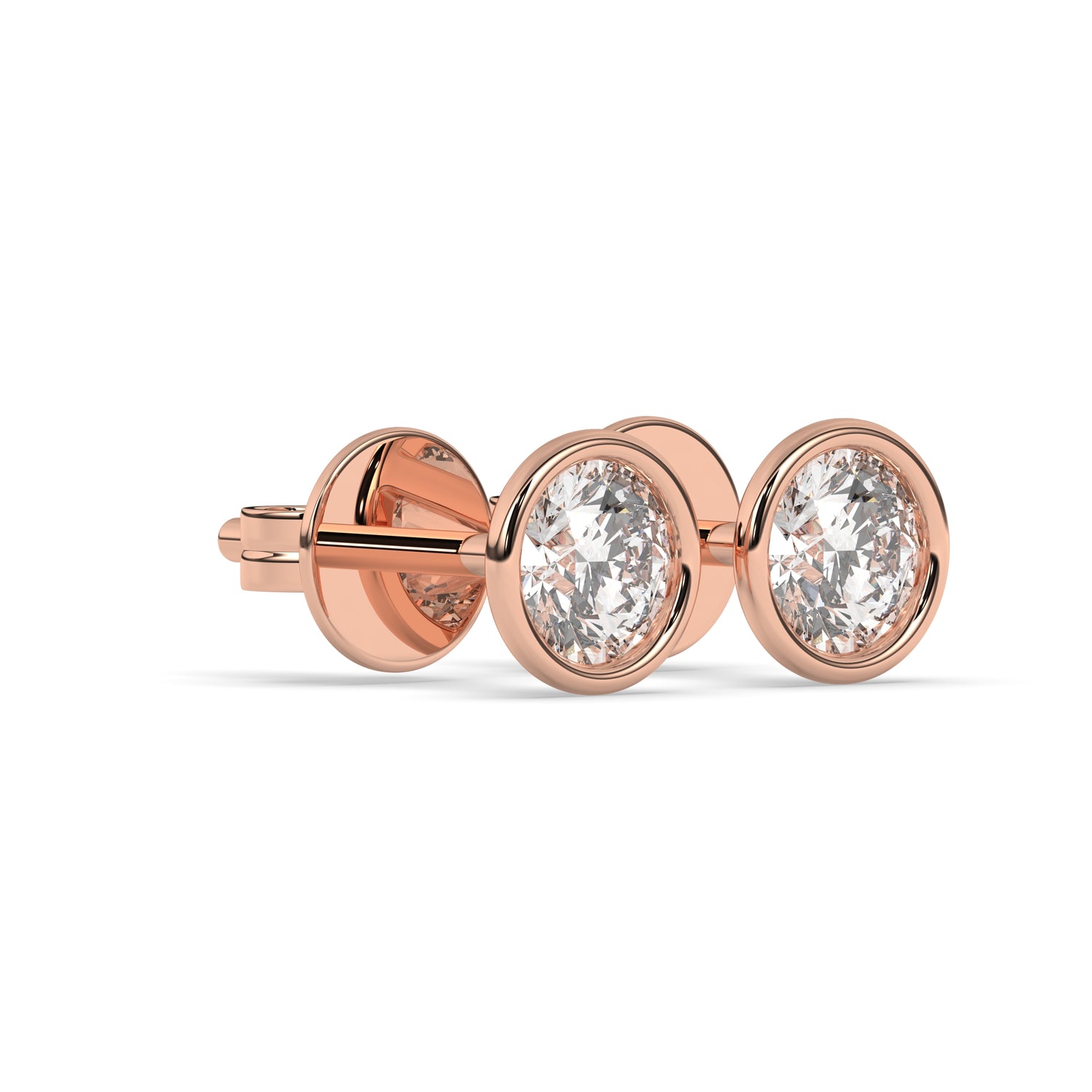 Cleo Round Stud Earring
