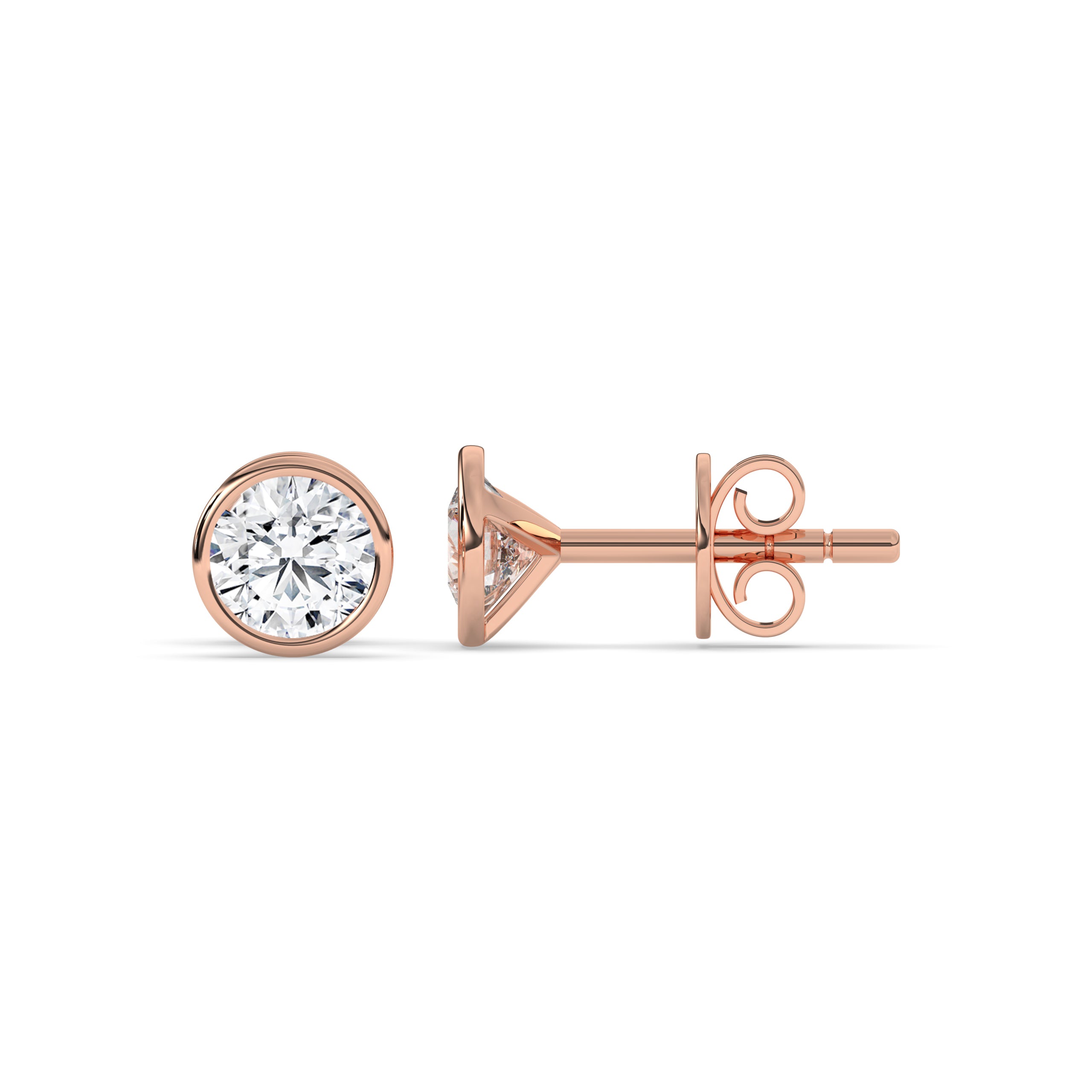 Cleo Round Stud Earring