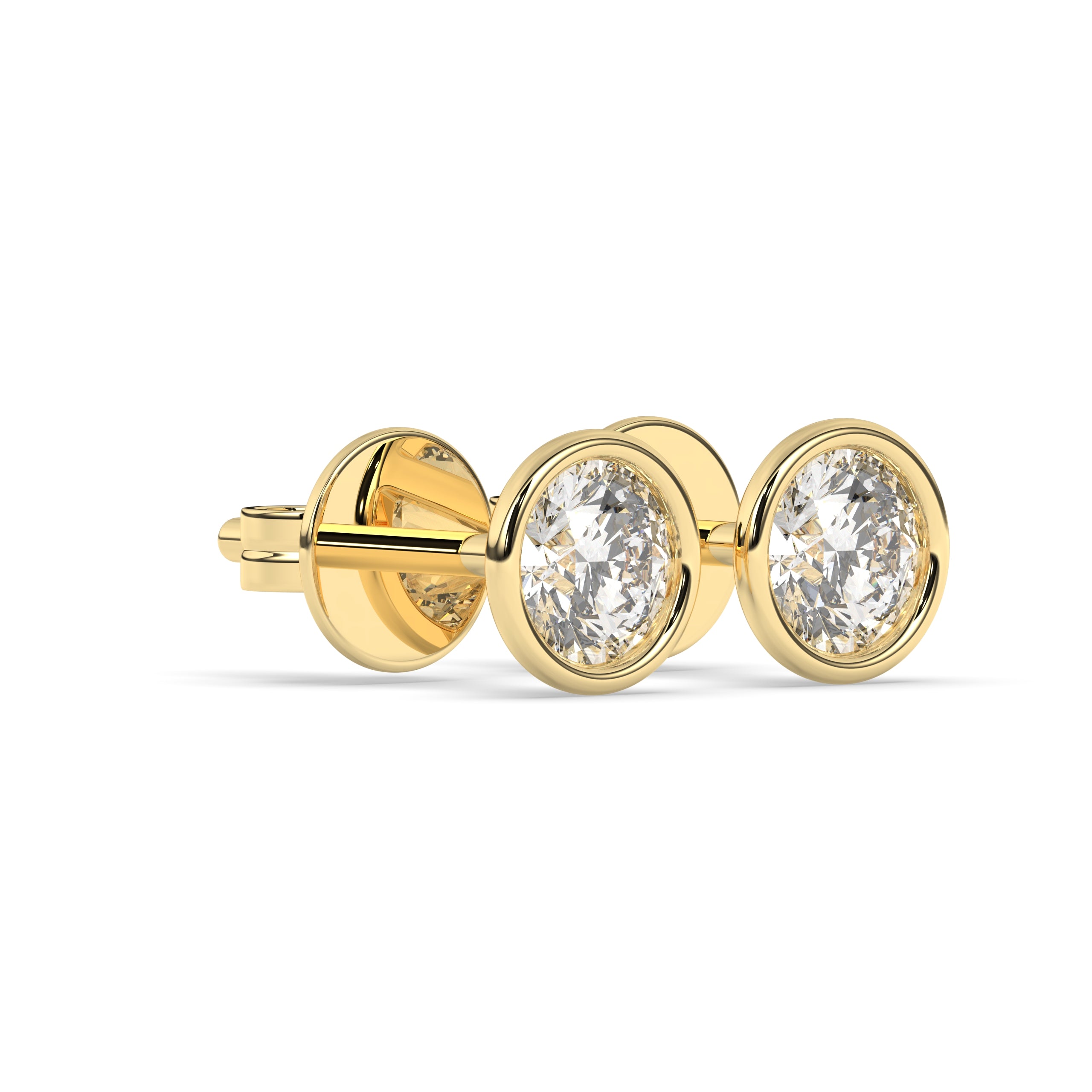 Cleo Round Stud Earring