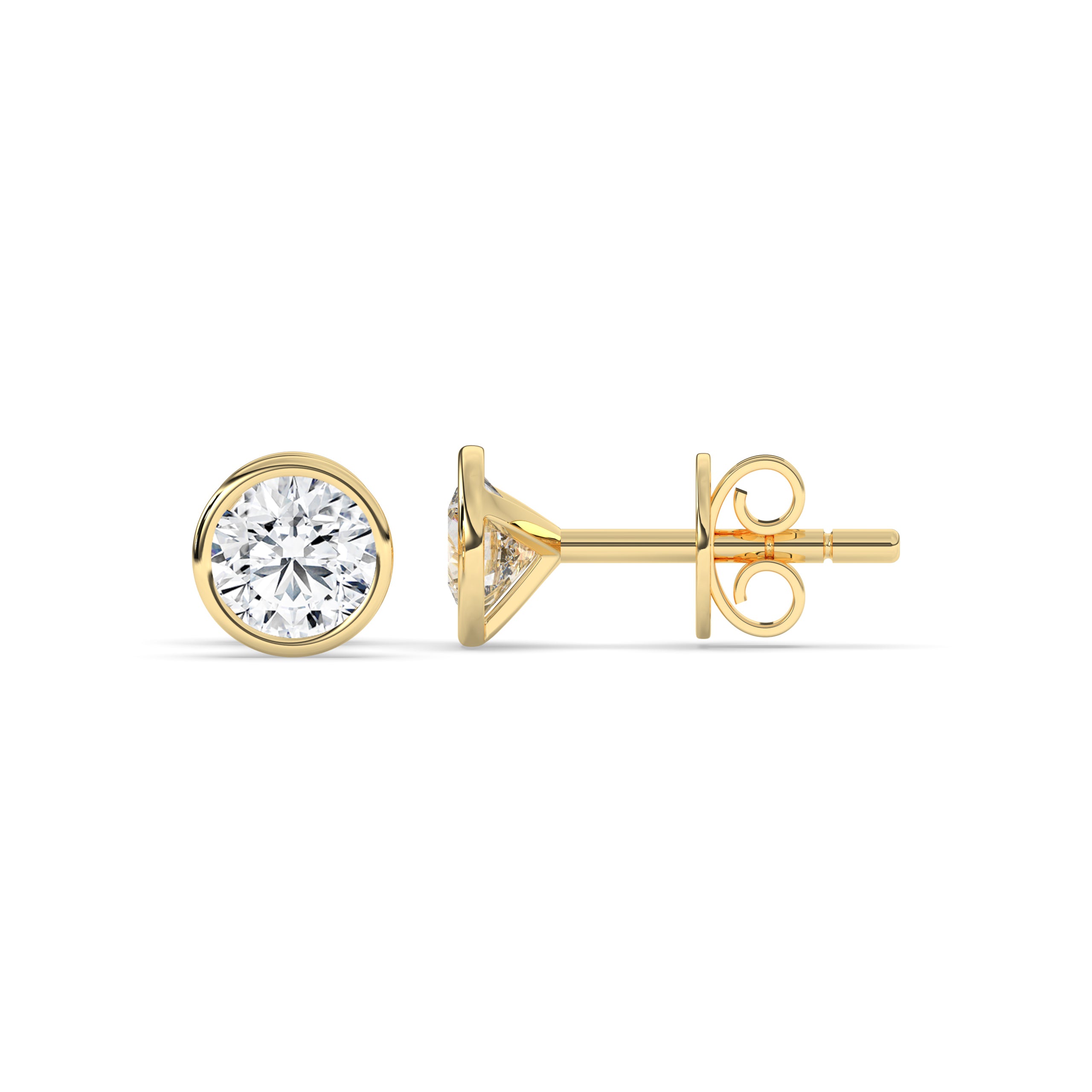 Cleo Round Stud Earring