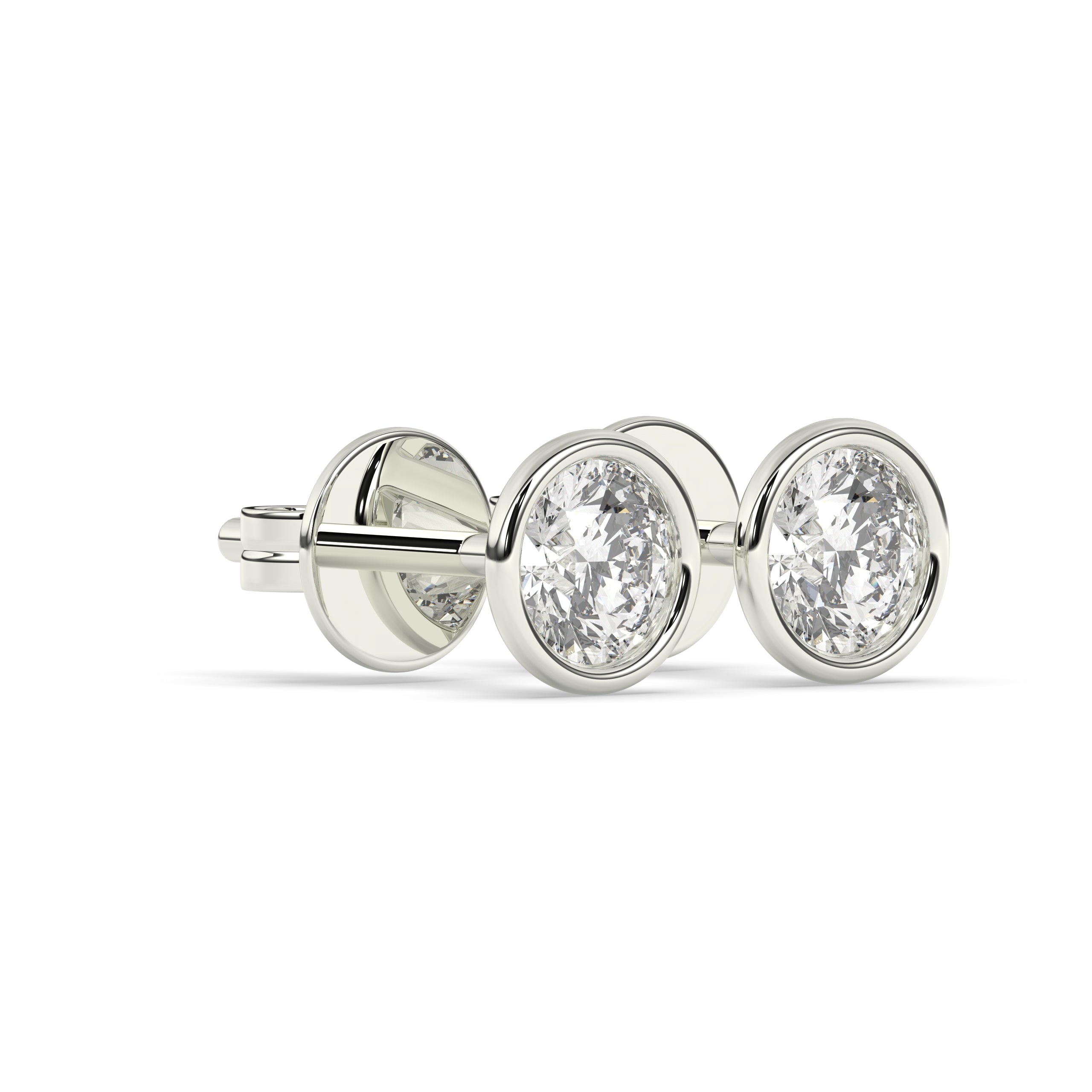 Cleo Round Stud Earring