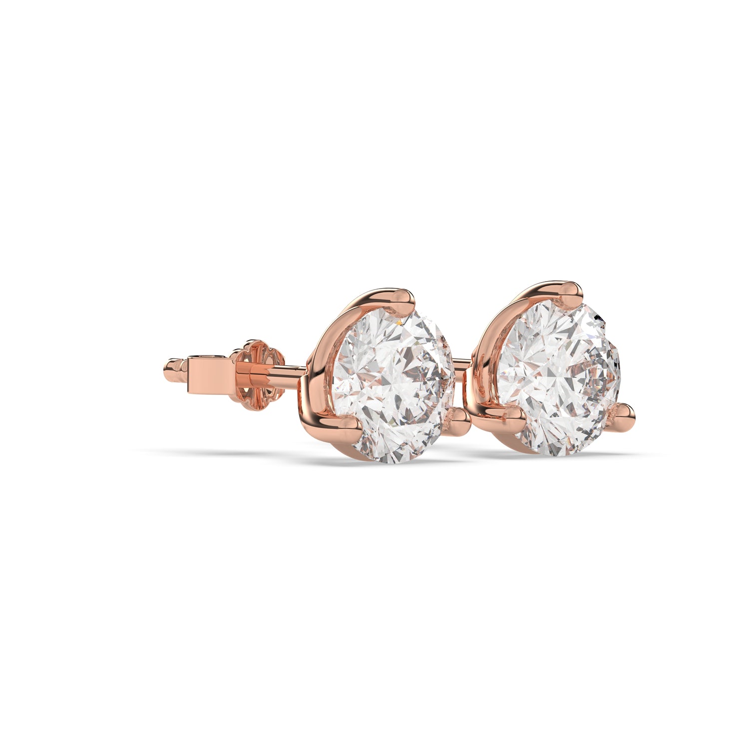 Ida Round Stud Earring