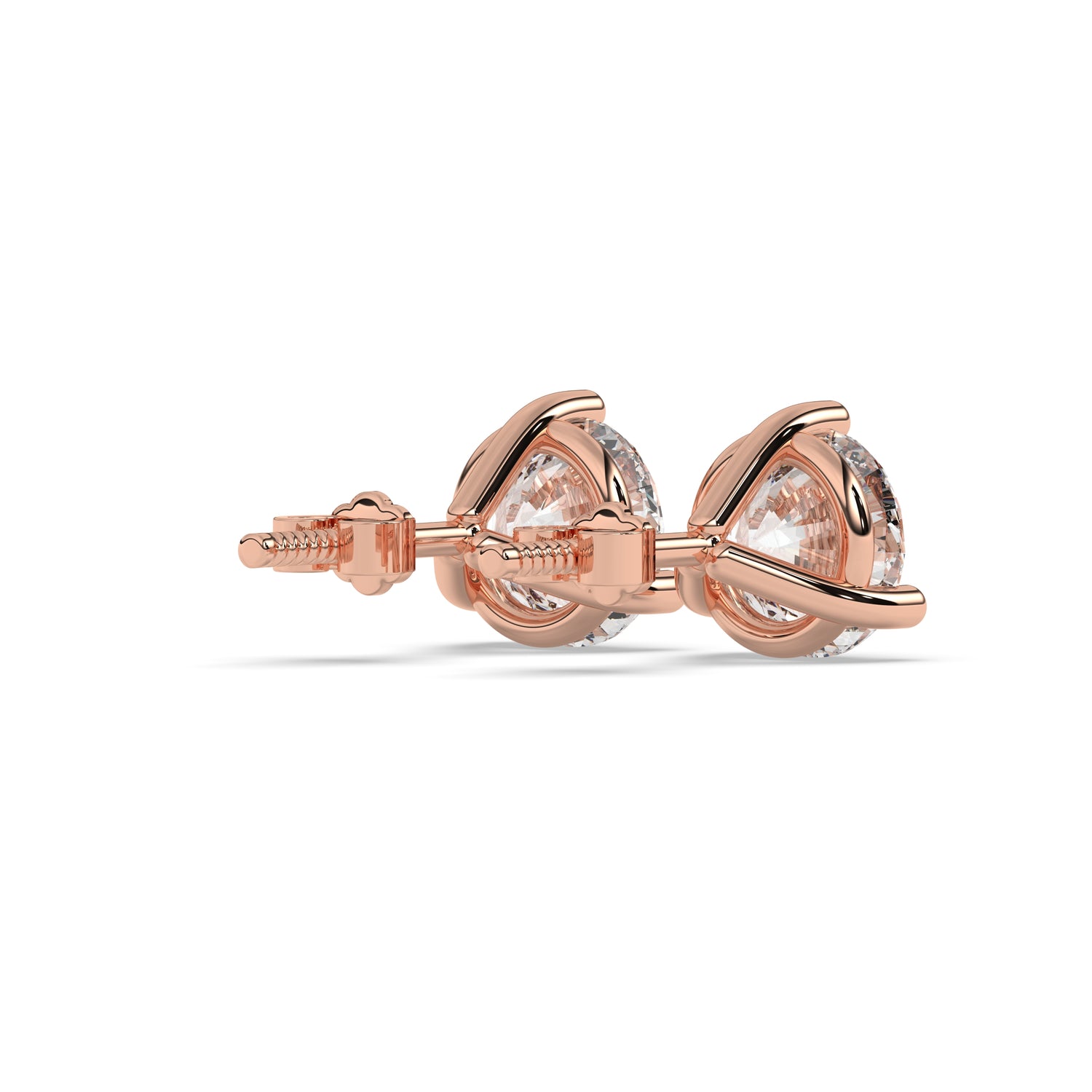 Ida Round Stud Earring
