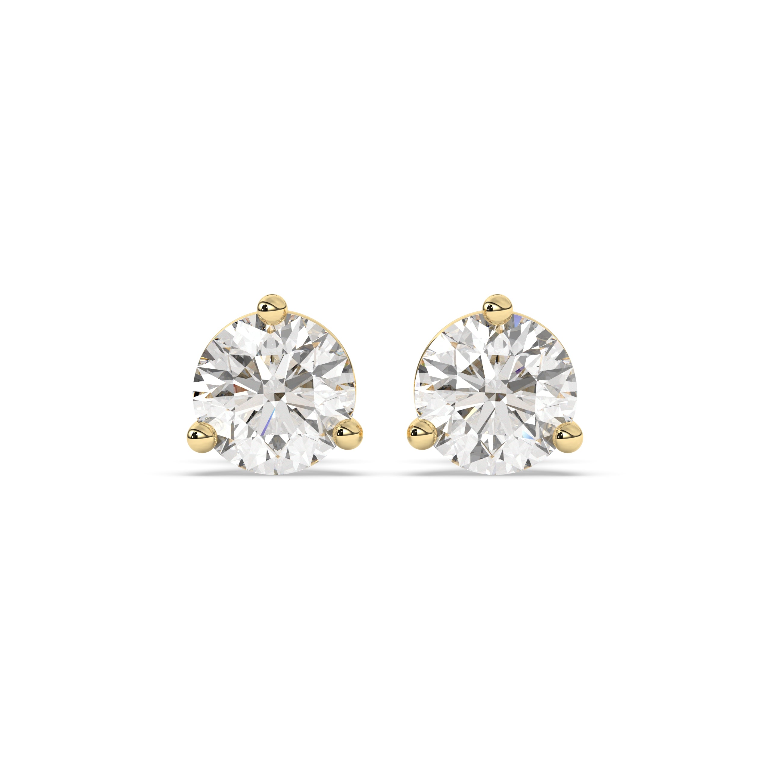 Ida Round Stud Earring