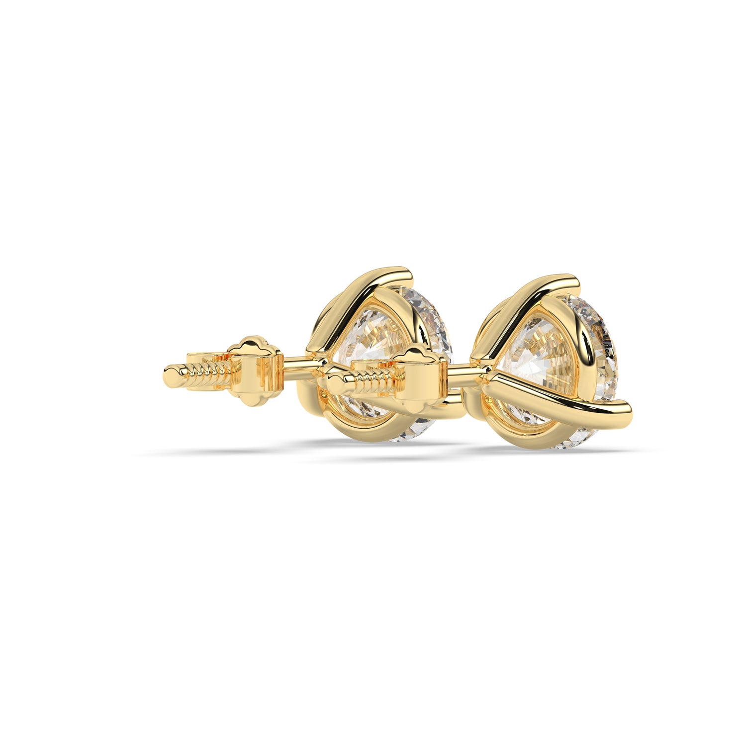 Ida Round Stud Earring