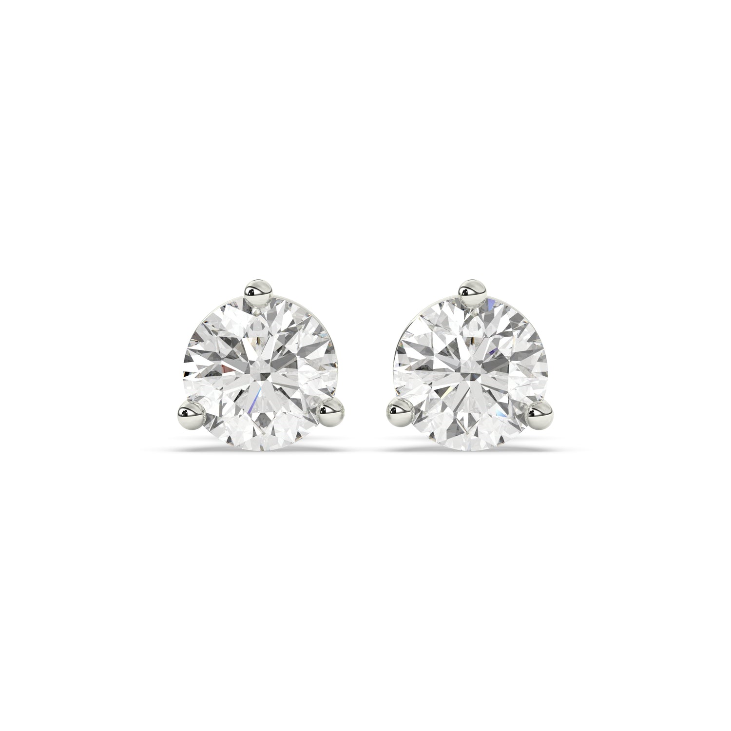 Ida Round Stud Earring